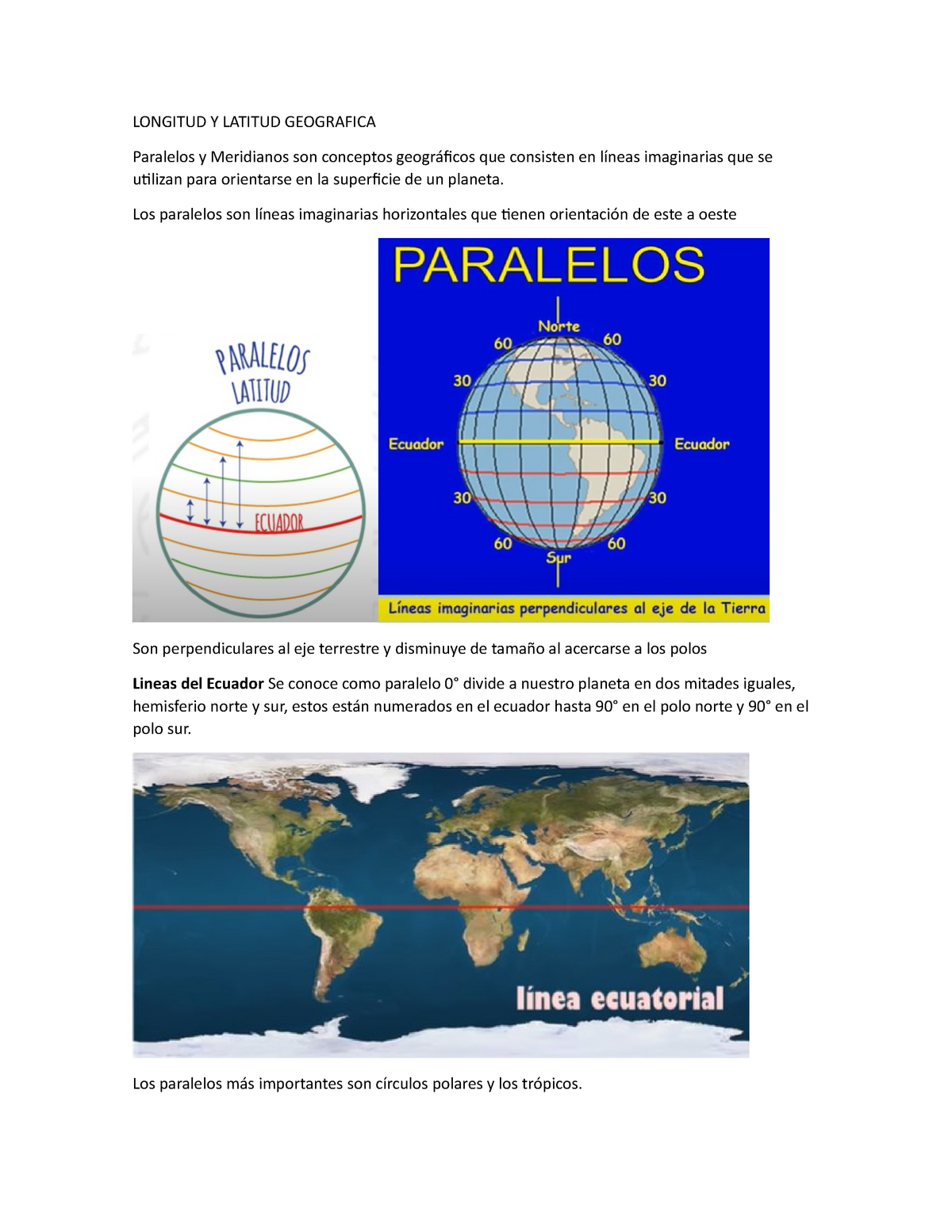 Longitud Y Latitud Geografica Longitud Y Latitud Geografica Paralelos Y Meridianos Son 5593