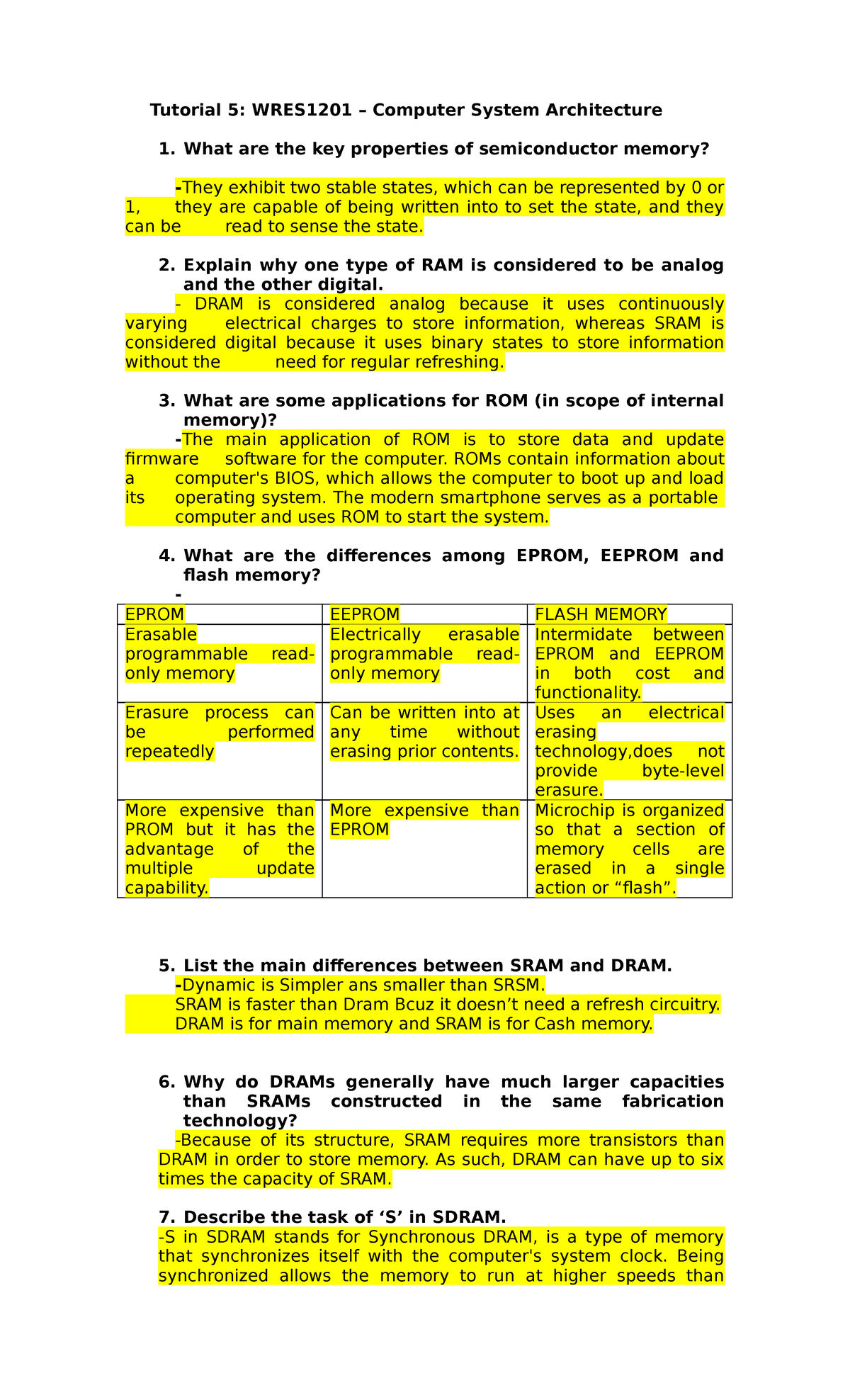 Computer System Architecture Notes In Hindi Pdf