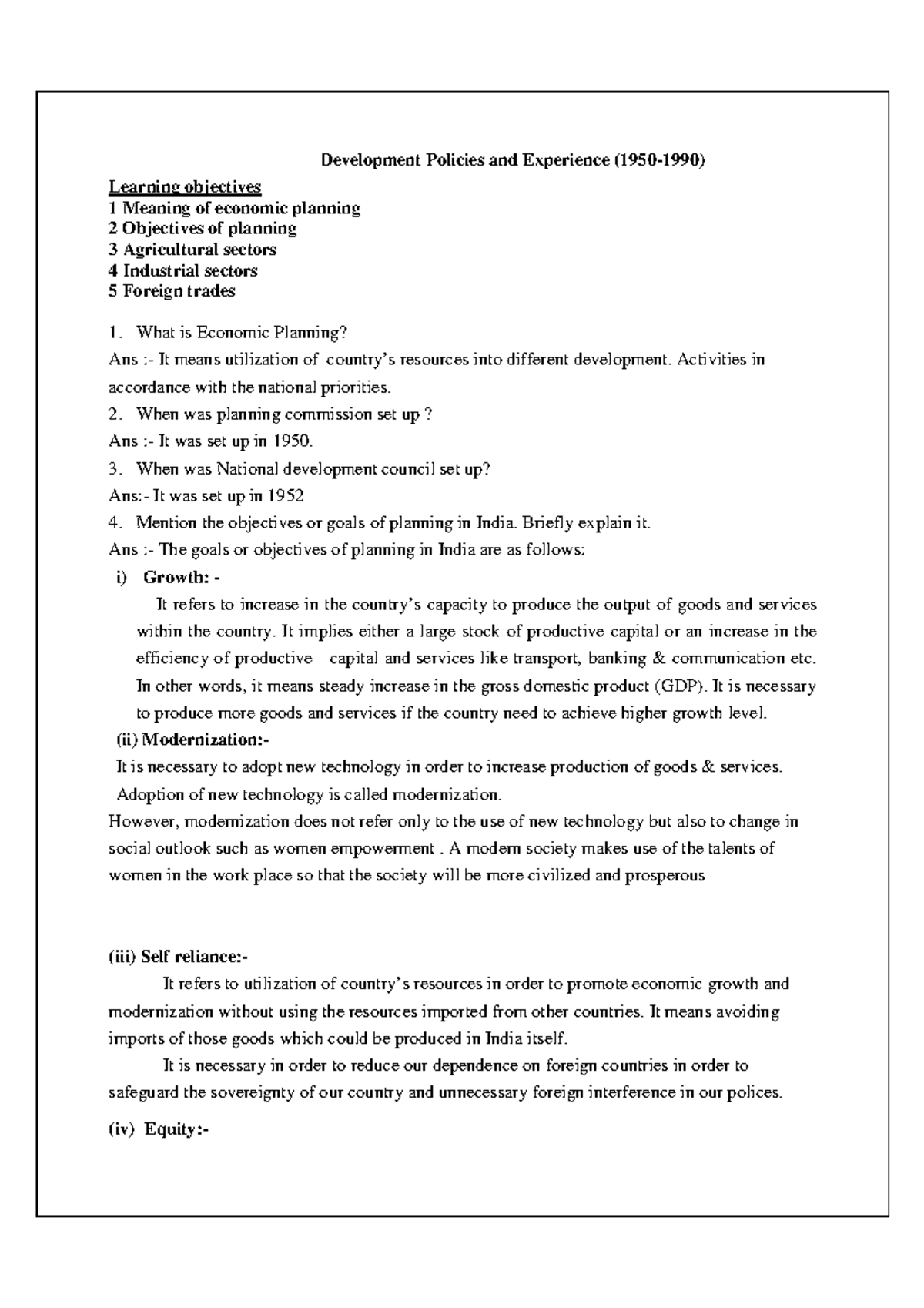 Unit 6 (part B) - It's A Lecture Note - NCRTSOLUTIONS Material ...