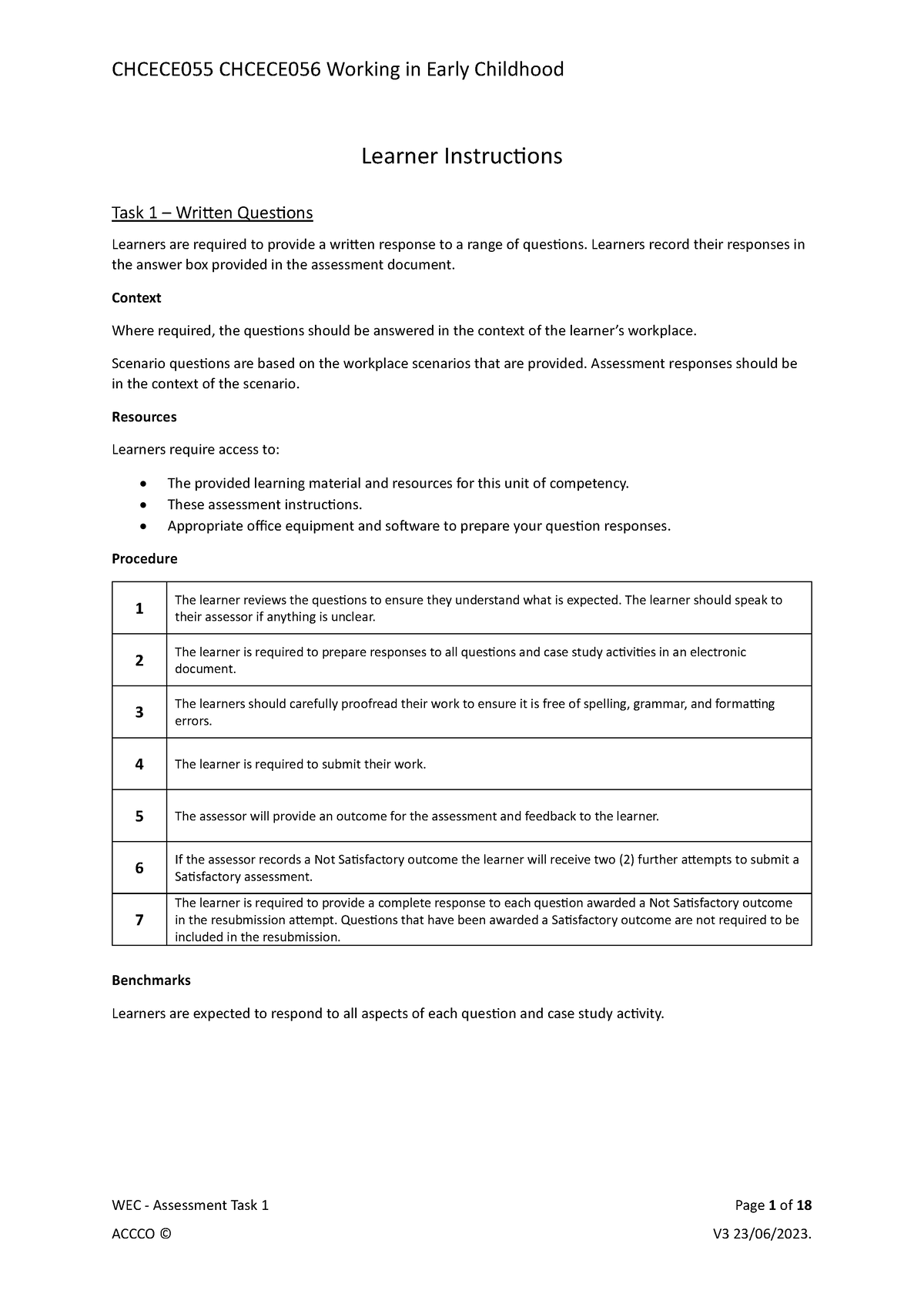 WEC+-+Assessment+Task+1+-+Boxes - WEC - Assessment Task 1 Page 1 of 18 ...