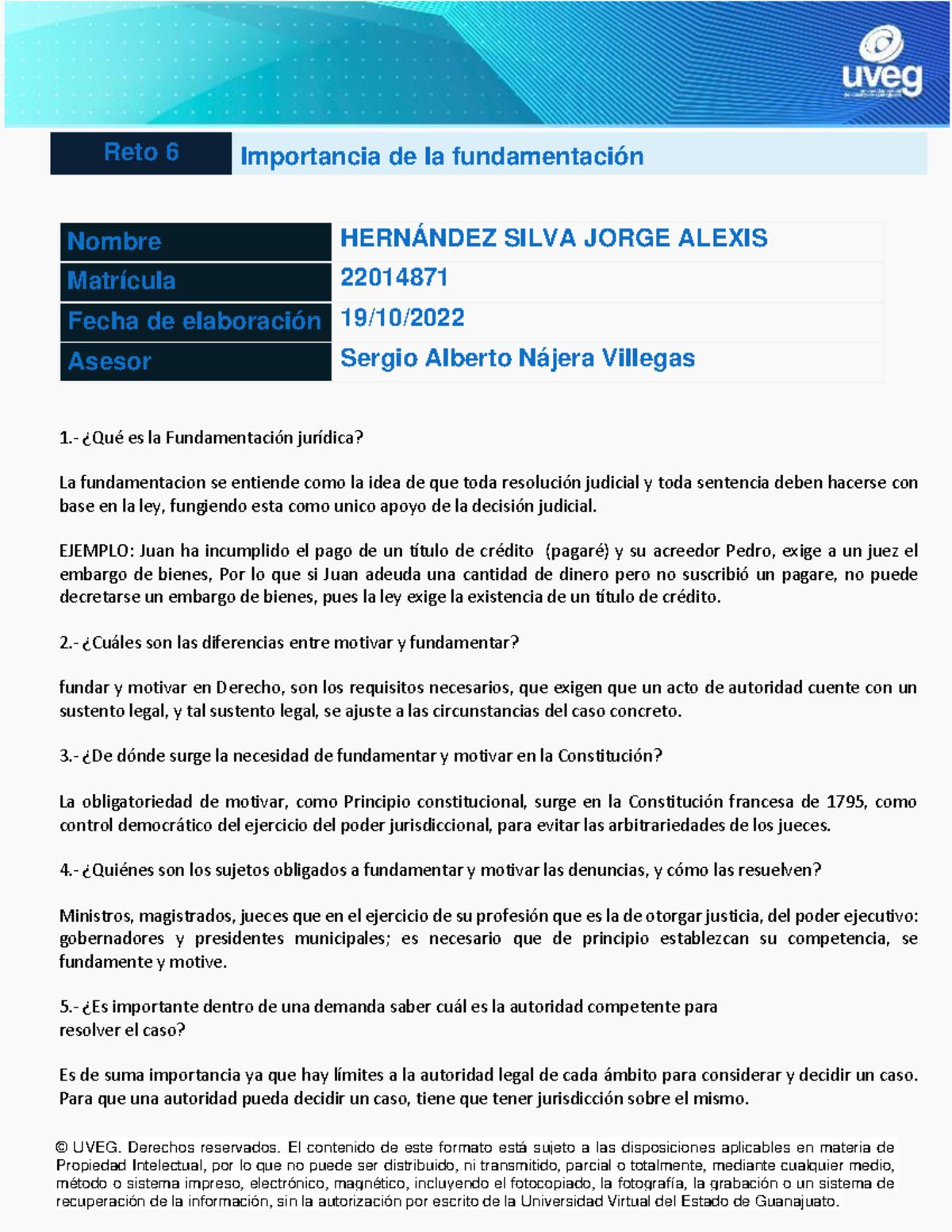 Hernández Jorge R6 U3 - este reto te sirve para guiarte en el tuyo y ...
