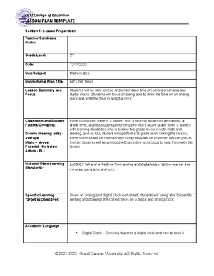 SPD-521 T1 Key Components in Collaboration and Reflection Template ...