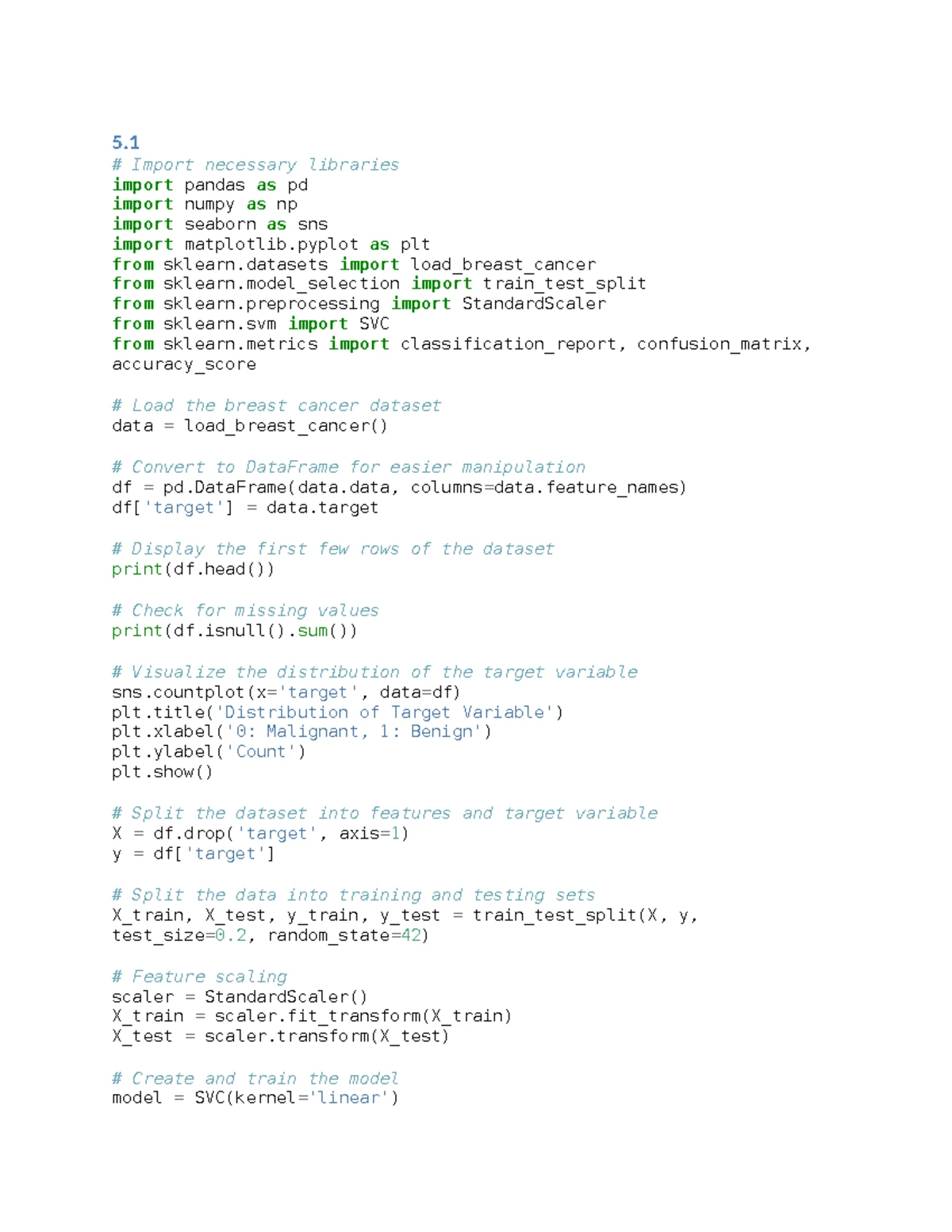 Practical 6 - PRACTICAL: - Aim: Apply data Visualization in python ...