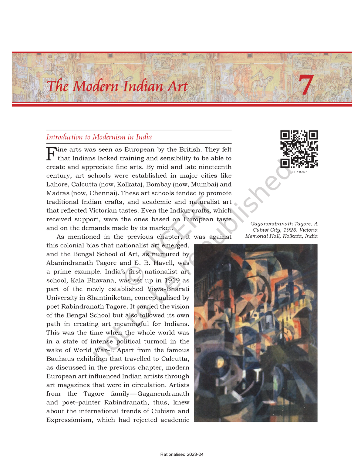 essay on modern art in india