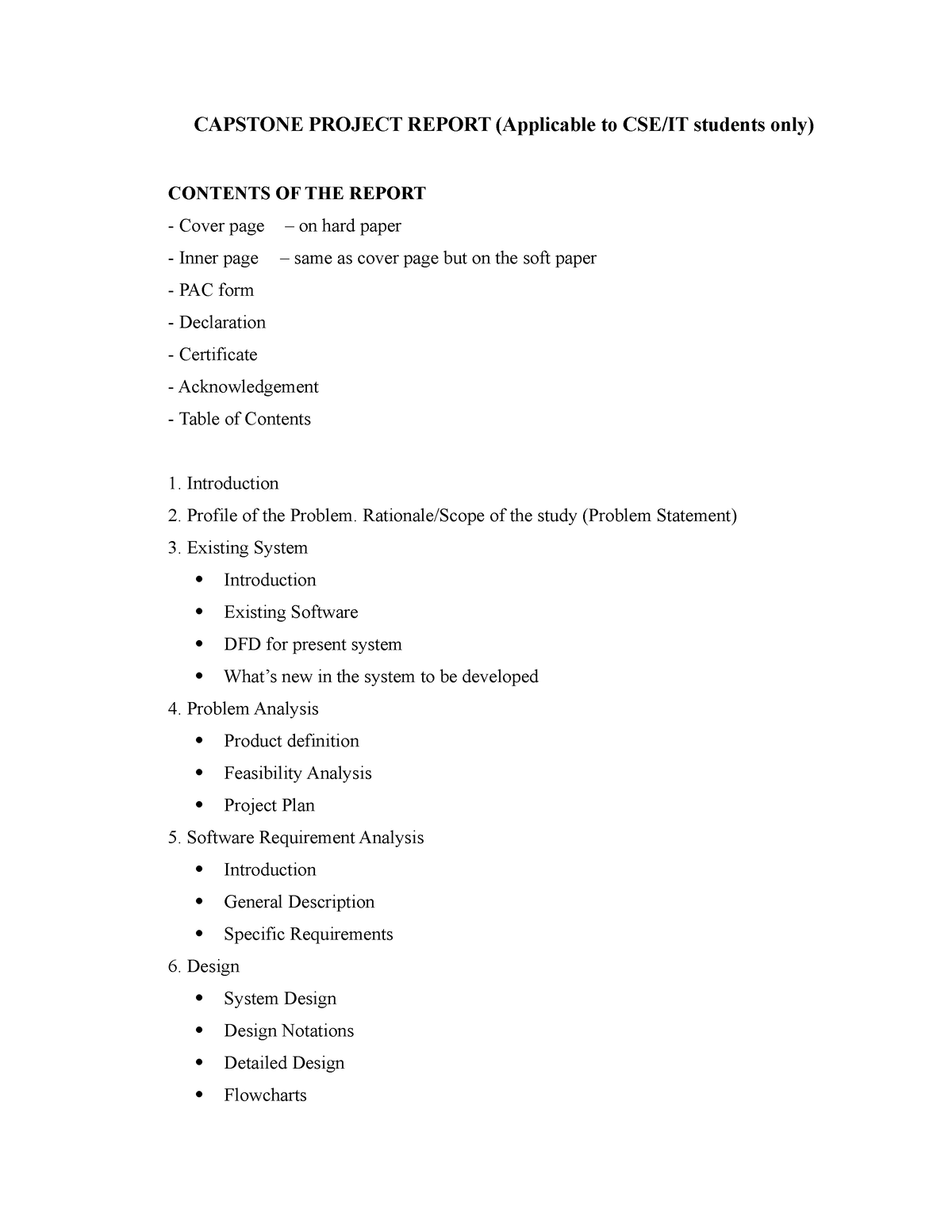 Report Format For Capstone Project-II CSE445 (1) (1) - CAPSTONE PROJECT ...