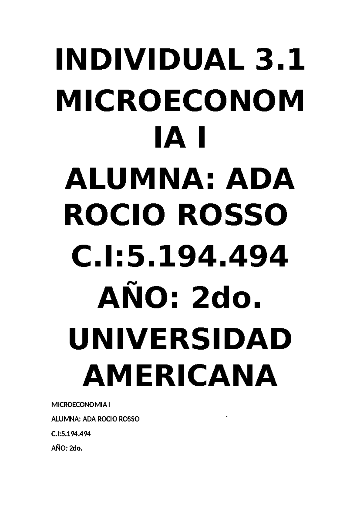 Trabajo Practico-individual 3 - Microeconomia 1 - INDIVIDUAL 3 ...