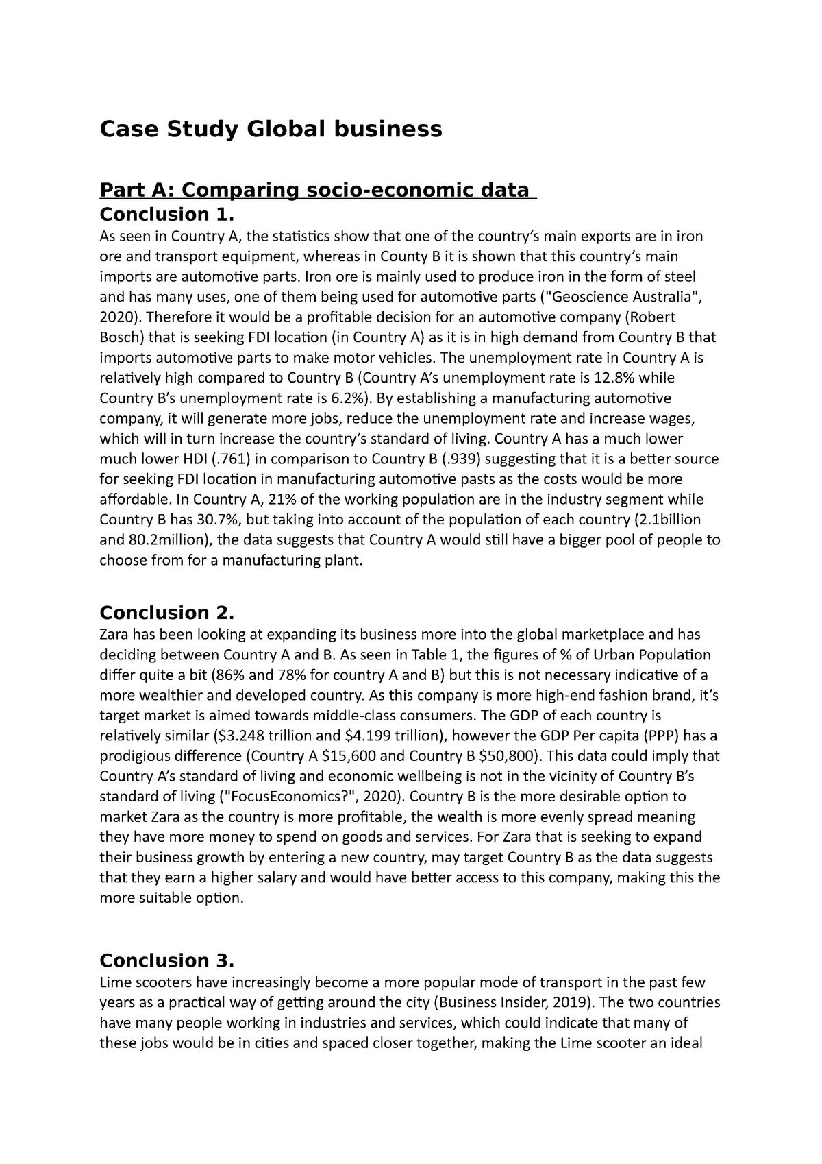 assignment 2 case study