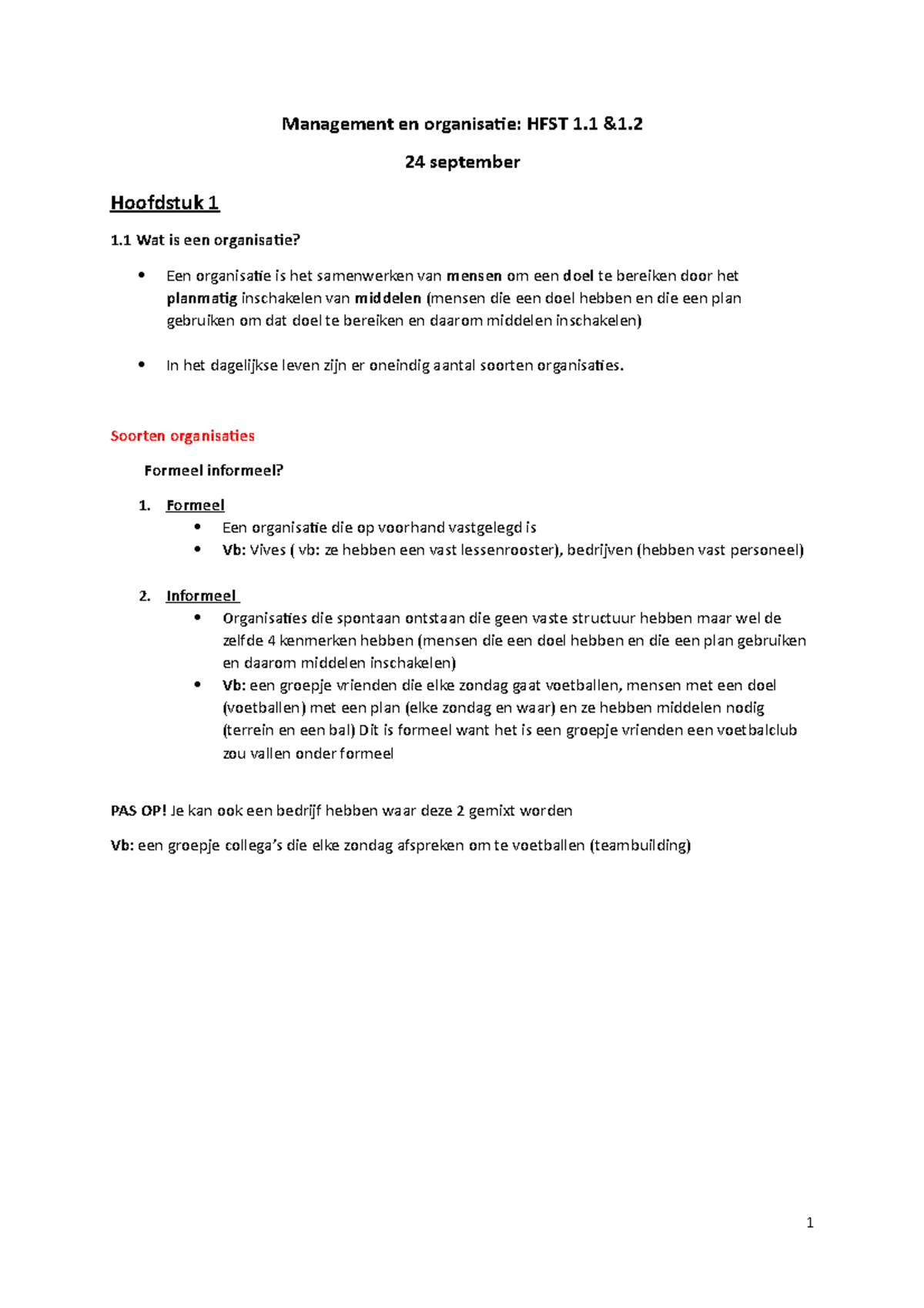 Management En Organisatie Samenvatting - Management En Organisatie ...