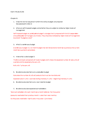 ACC 132 Chapter 8 Test Review - Chapter 8: Tactical Decision-Making and ...