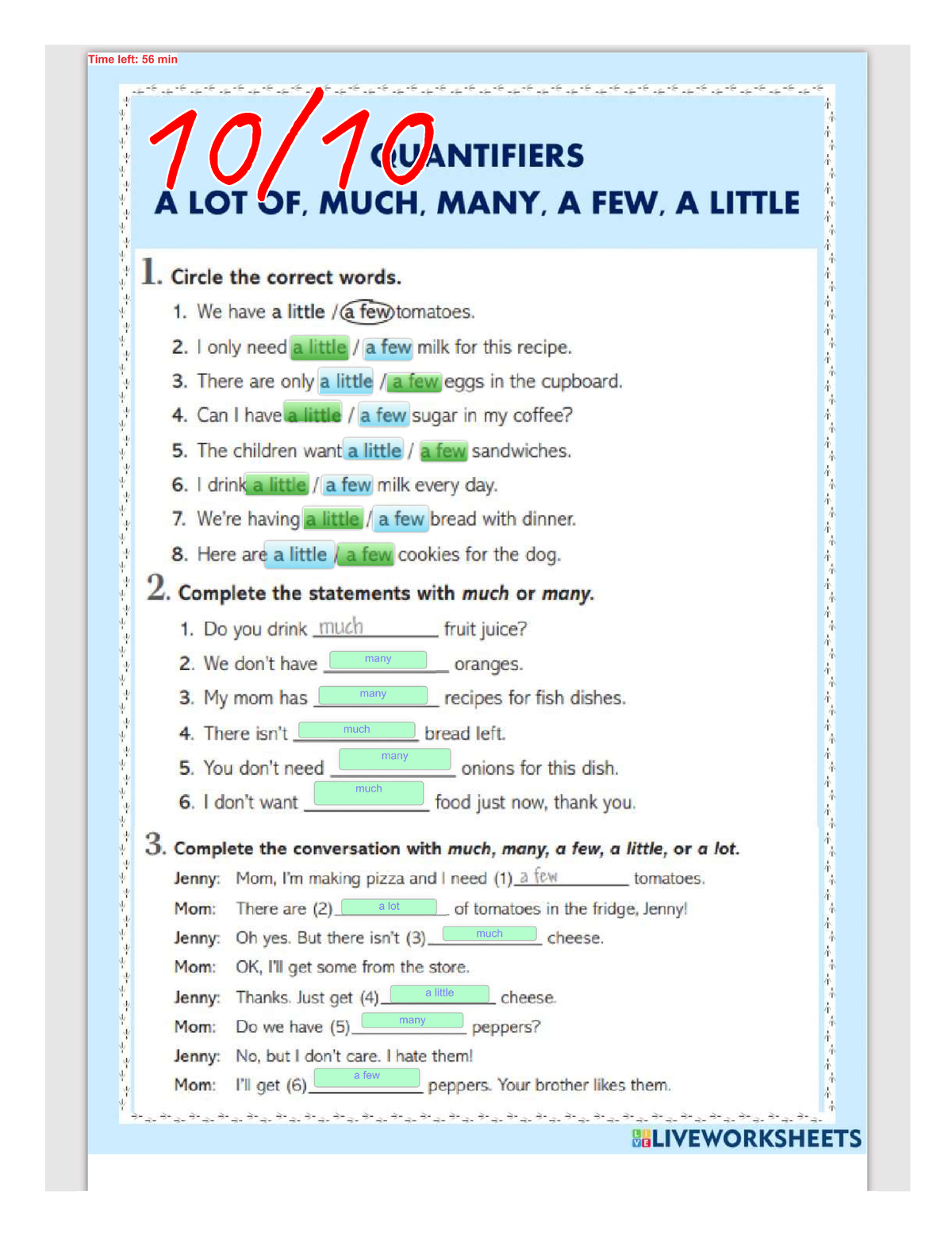 Quantifiers De Liveworksheets Para Resolver Qu mica Anal tica I Studocu