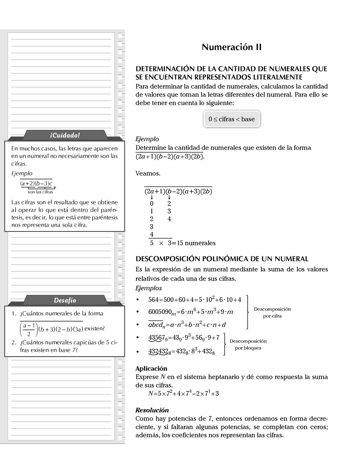 Aritmética SEM 20 - Separata De Nivel Preuniversitaria - En Muchos ...