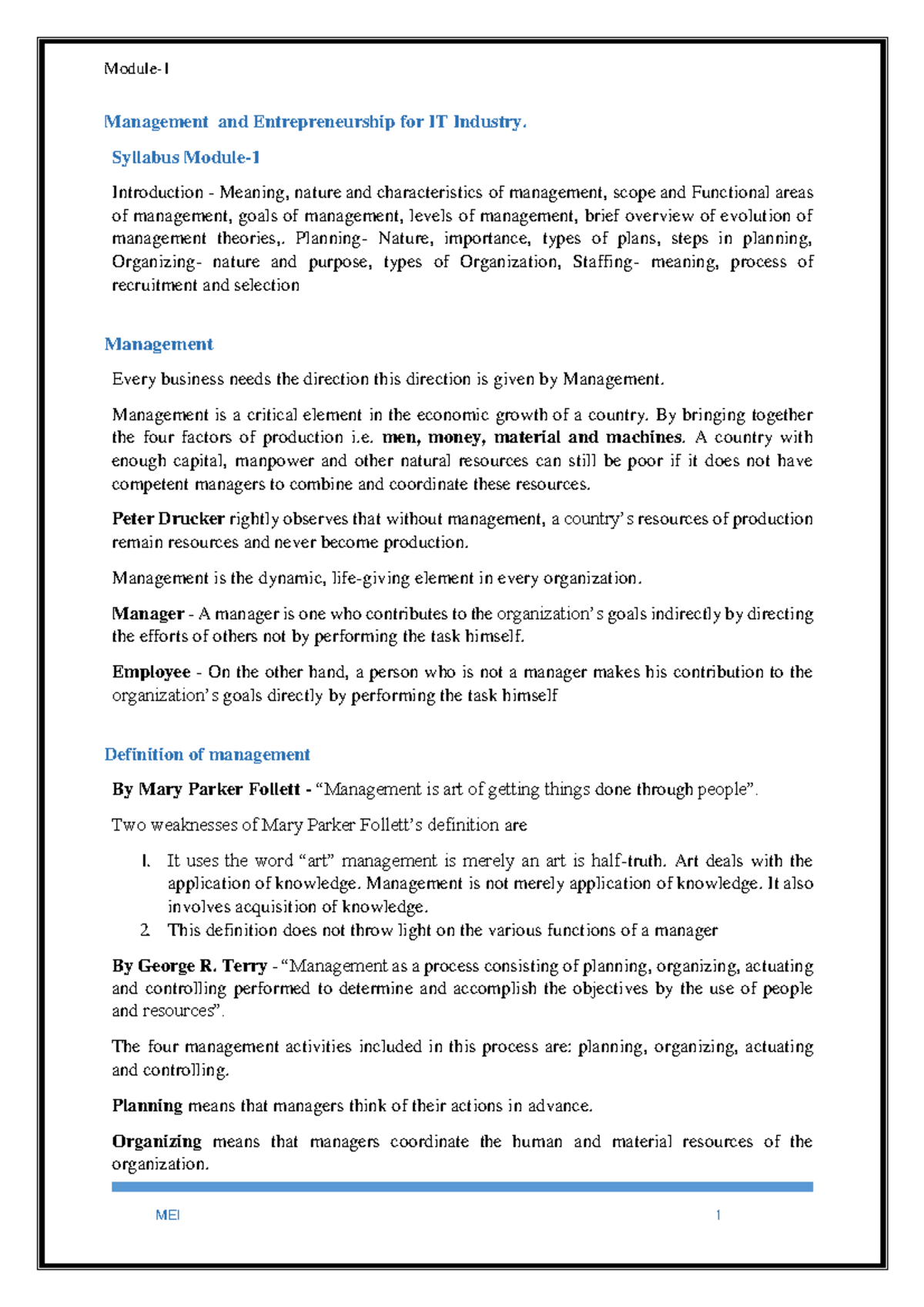 1 ME Mod1@Az Documents - Management and Entrepreneurship for IT ...
