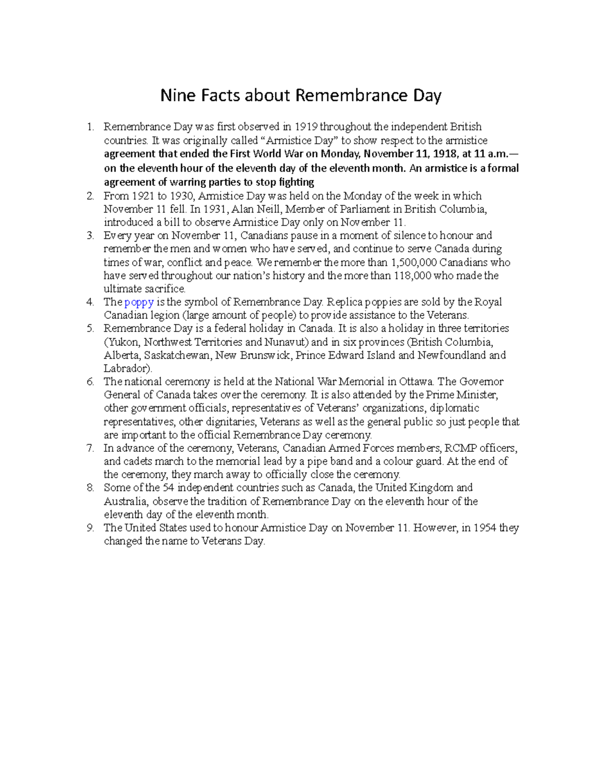 nine-facts-about-remembrance-day-nine-facts-about-remembrance-day