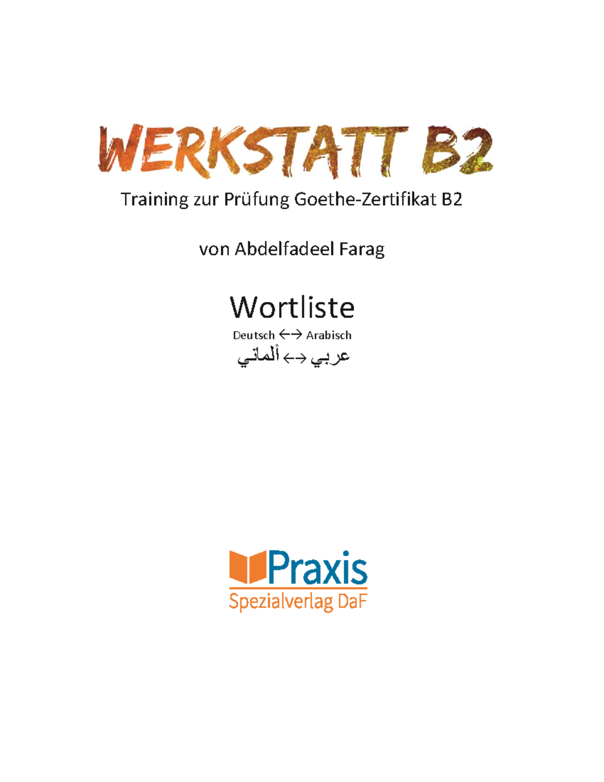 Werkstatt B2 GL DEAR - Deutschland - Training zur Prüfung Goethe ...
