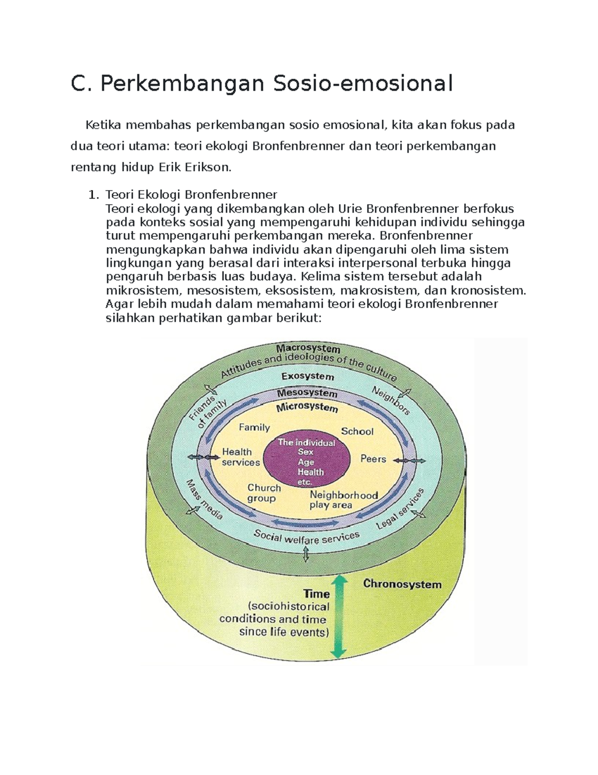 Kelompok 3 - Perkembangan Sosio-emosional - C. Perkembangan Sosio ...