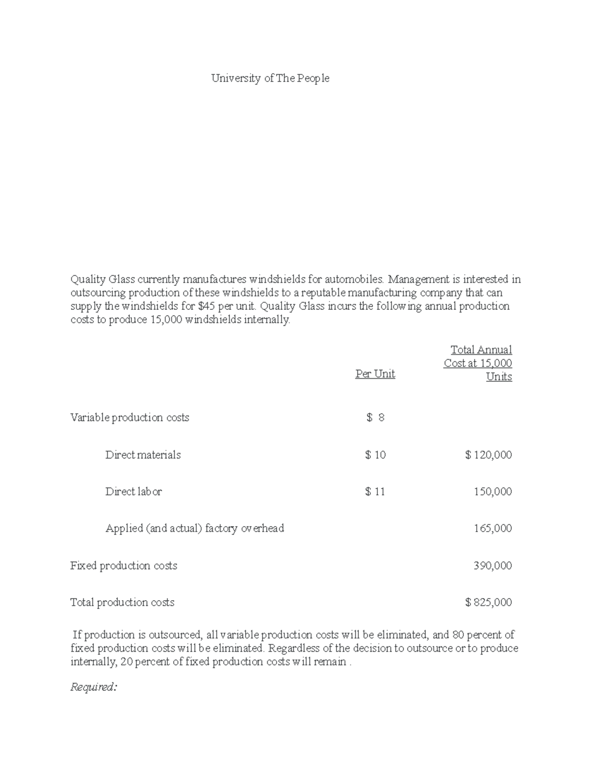 Untitled document (12) - University of The People Quality Glass ...