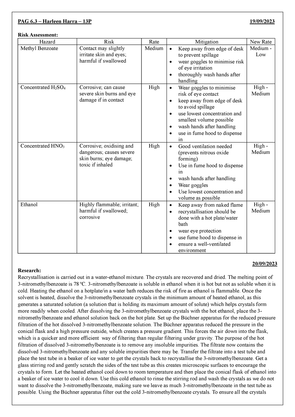 PAG 6.3 - Write Up - PAG 6 – Harleen Harra – 13 P 19/09/ Risk ...
