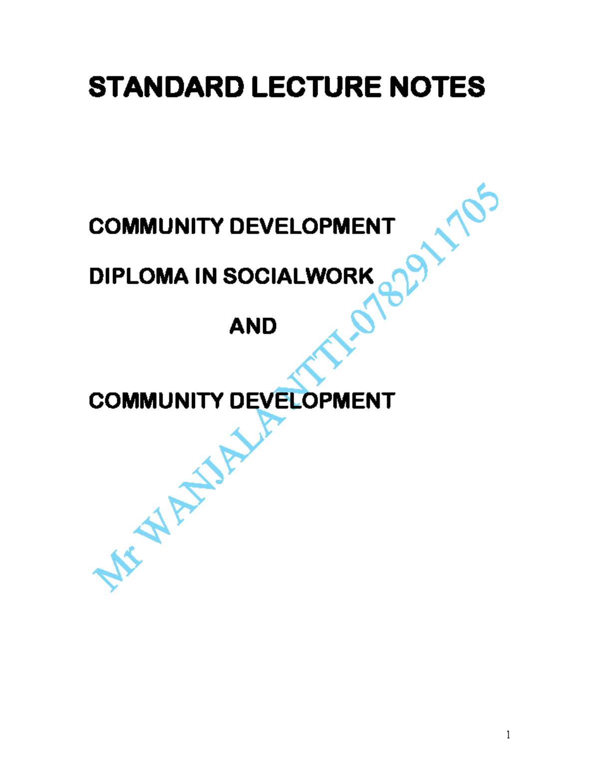 introduction to community development essay