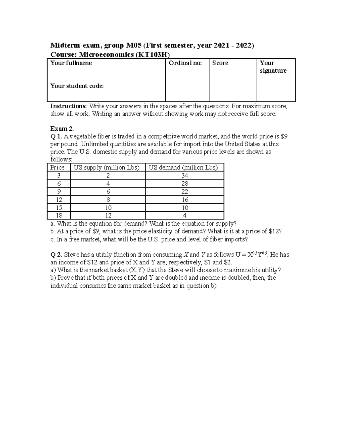 Midterm Exam 21-22 - Midterm Exam, Group M05 (first Semester, Year 2021 