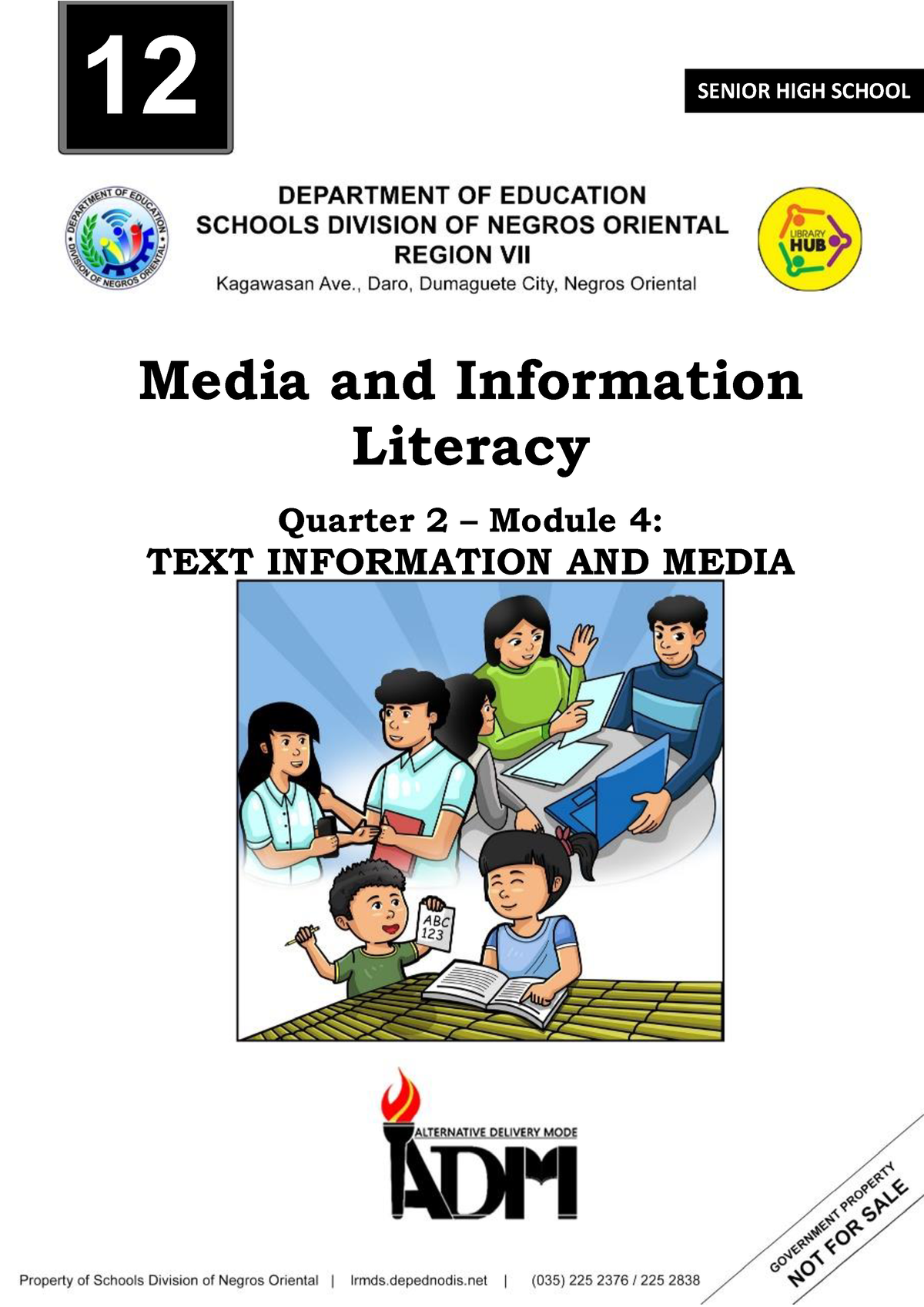 Media And Information Literacy Module Grade 12 Answer Key Quarter 2