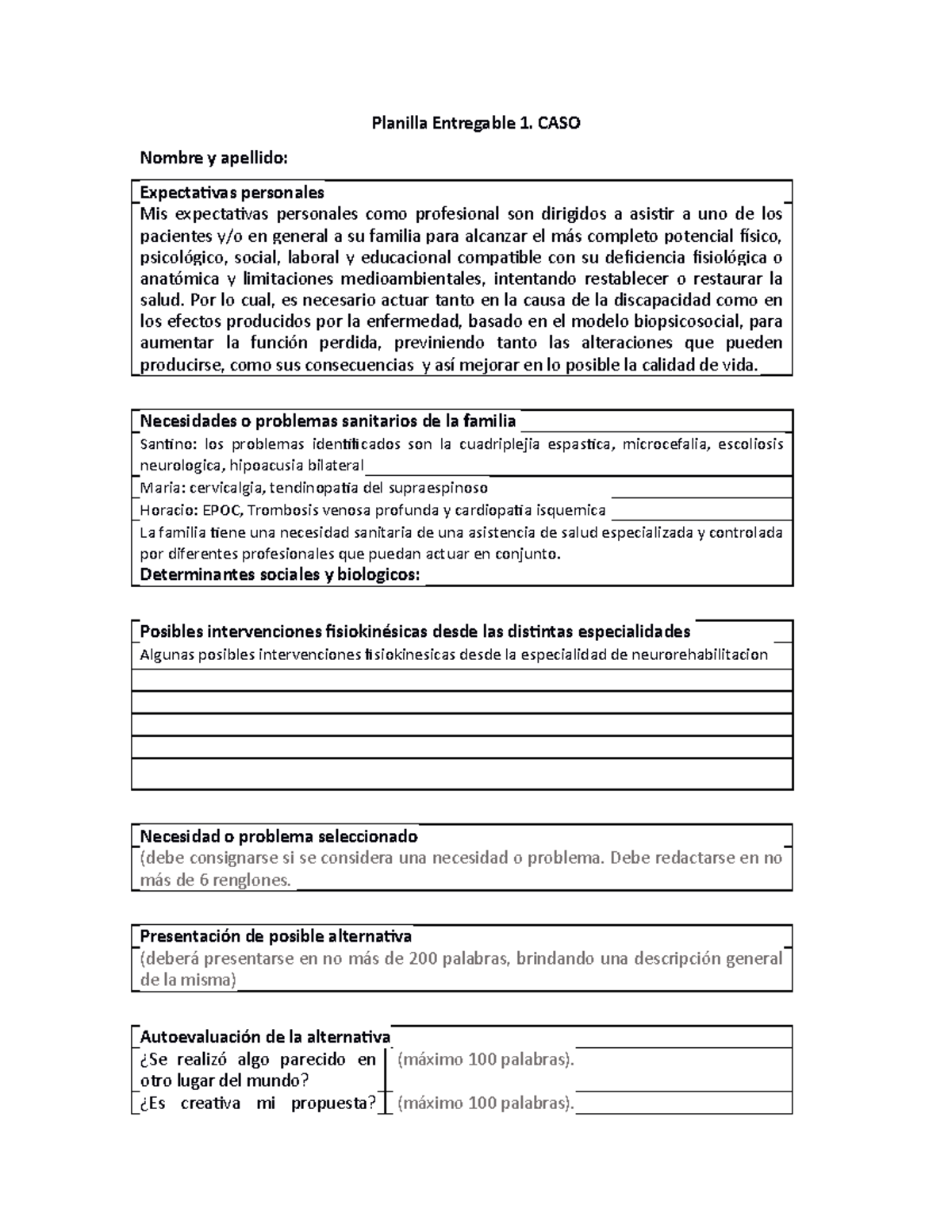 Planilla+Entregable+Actividad+1 - Planilla Entregable 1. CASO Nombre y ...