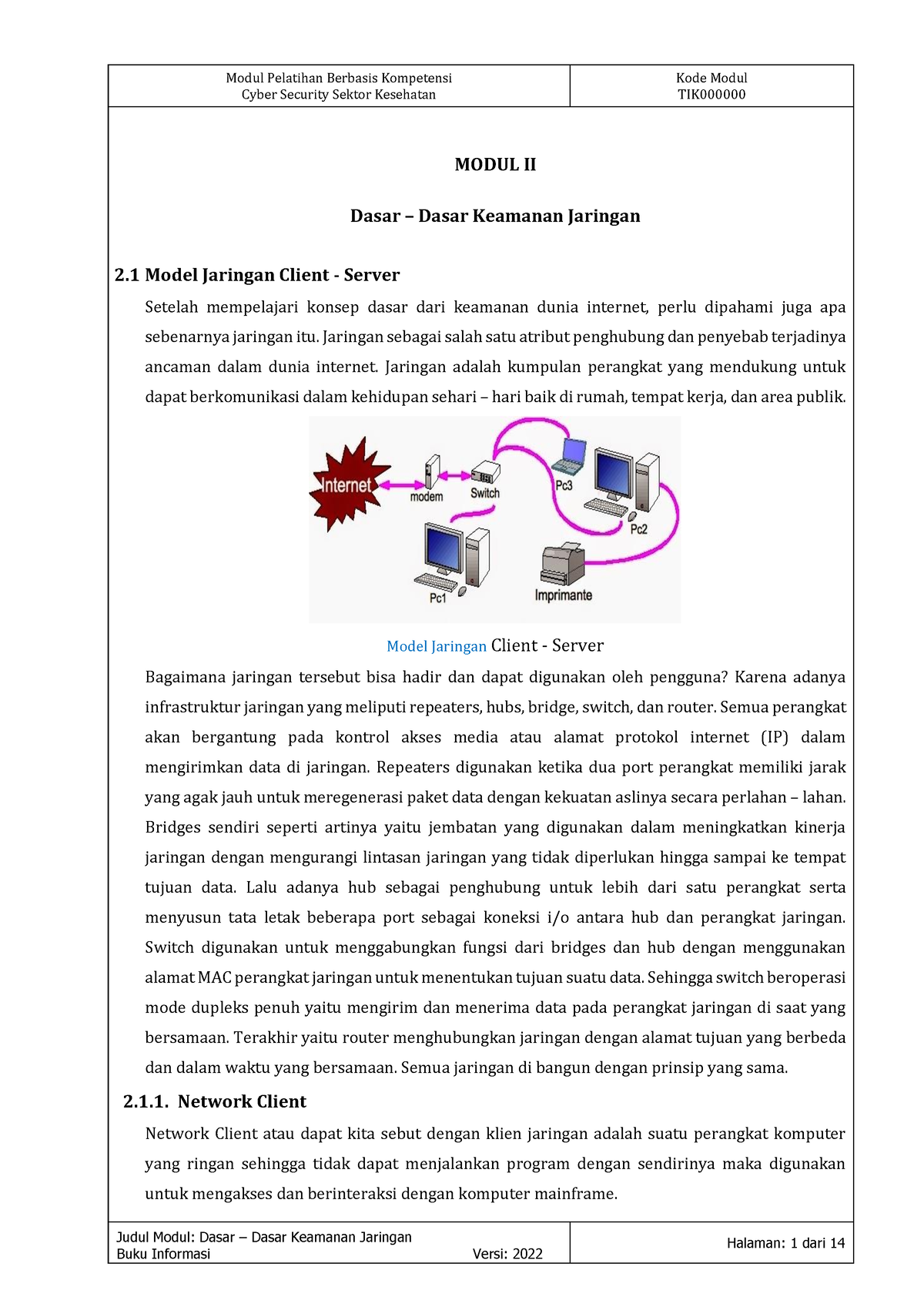 Modul 2 - Basic Cyber Security Untuk Sektor Kesehatan - Cyber Security ...