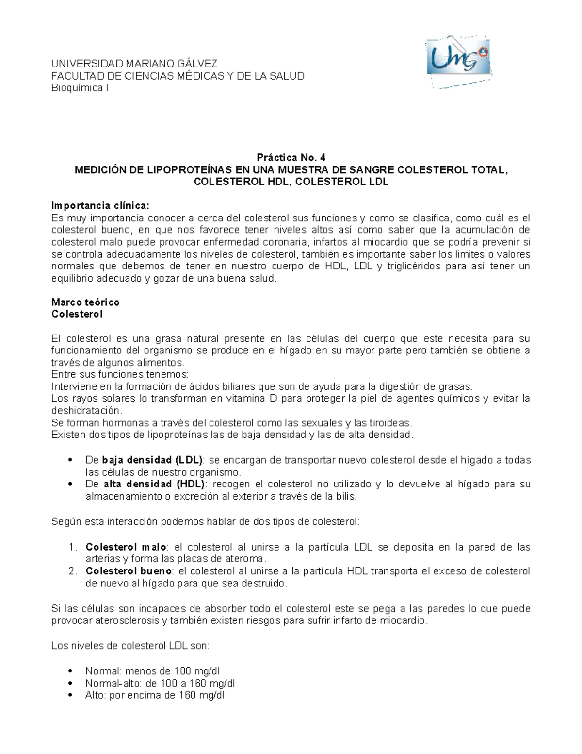 que significa tener ldl alto
