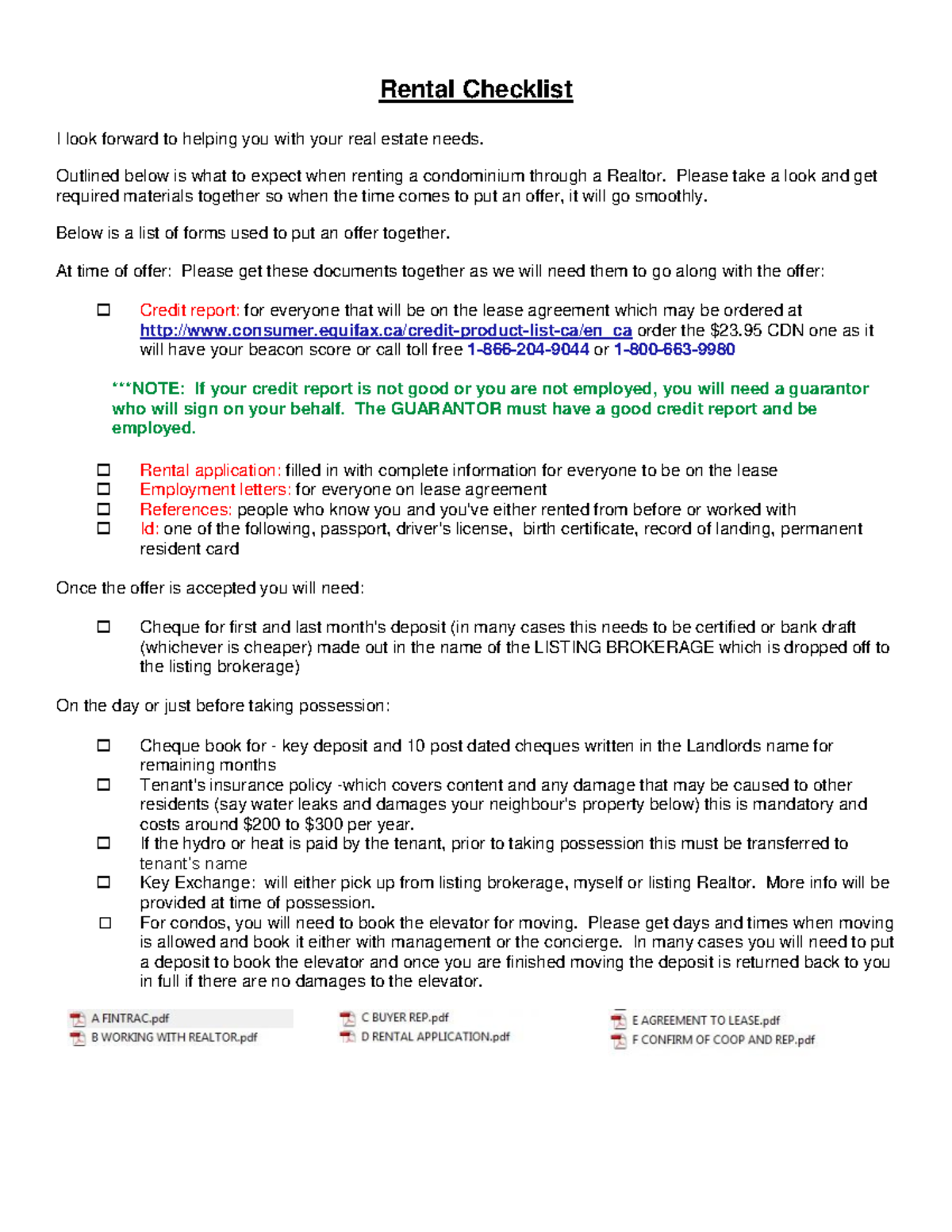 Tenant Rental Checklist Rental Checklist I Look Forward To Helping   Thumb 1200 1553 