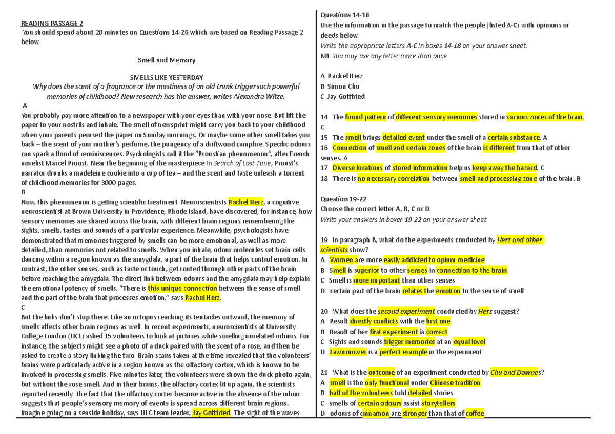 R5 - handout - ielts reading test 5 - READING PASSAGE 2 You should ...