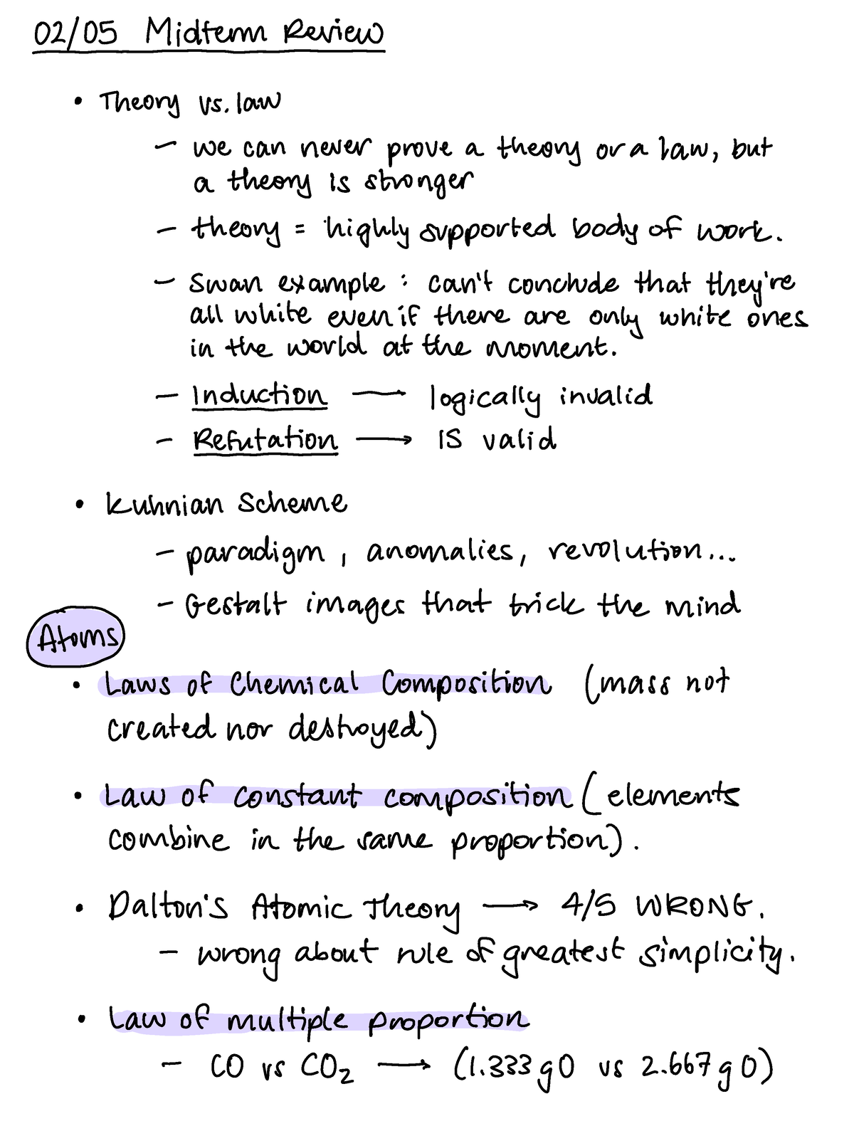 Lecture Midterm Review - 02 05 Midterm Review Theory Us Law We Can ...