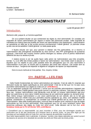 Partie 3 La Compétence De Lordre Administratif - PARTIE 3 : La ...