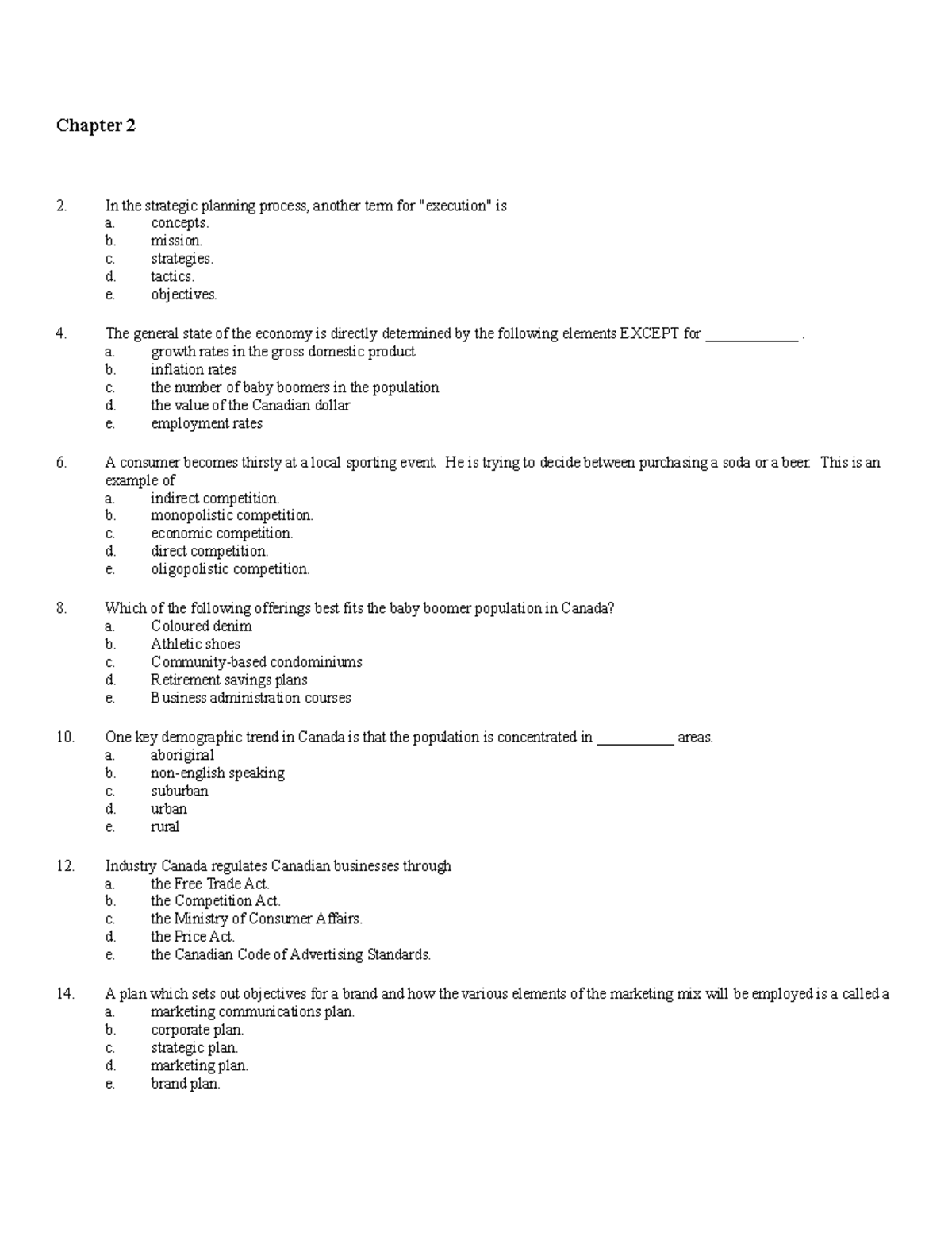 chapter-2-self-test-test-paper-chapter-2-in-the-strategic-planning