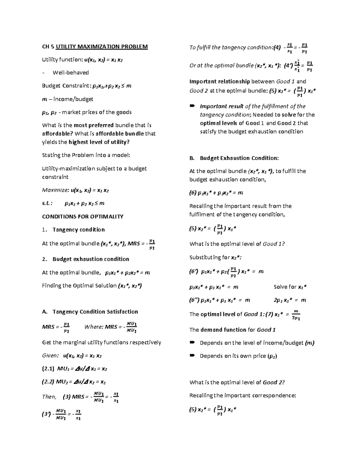 ECON 102 LE 2 Reviewer - Warning: TT: undefined function: 32 Warning ...