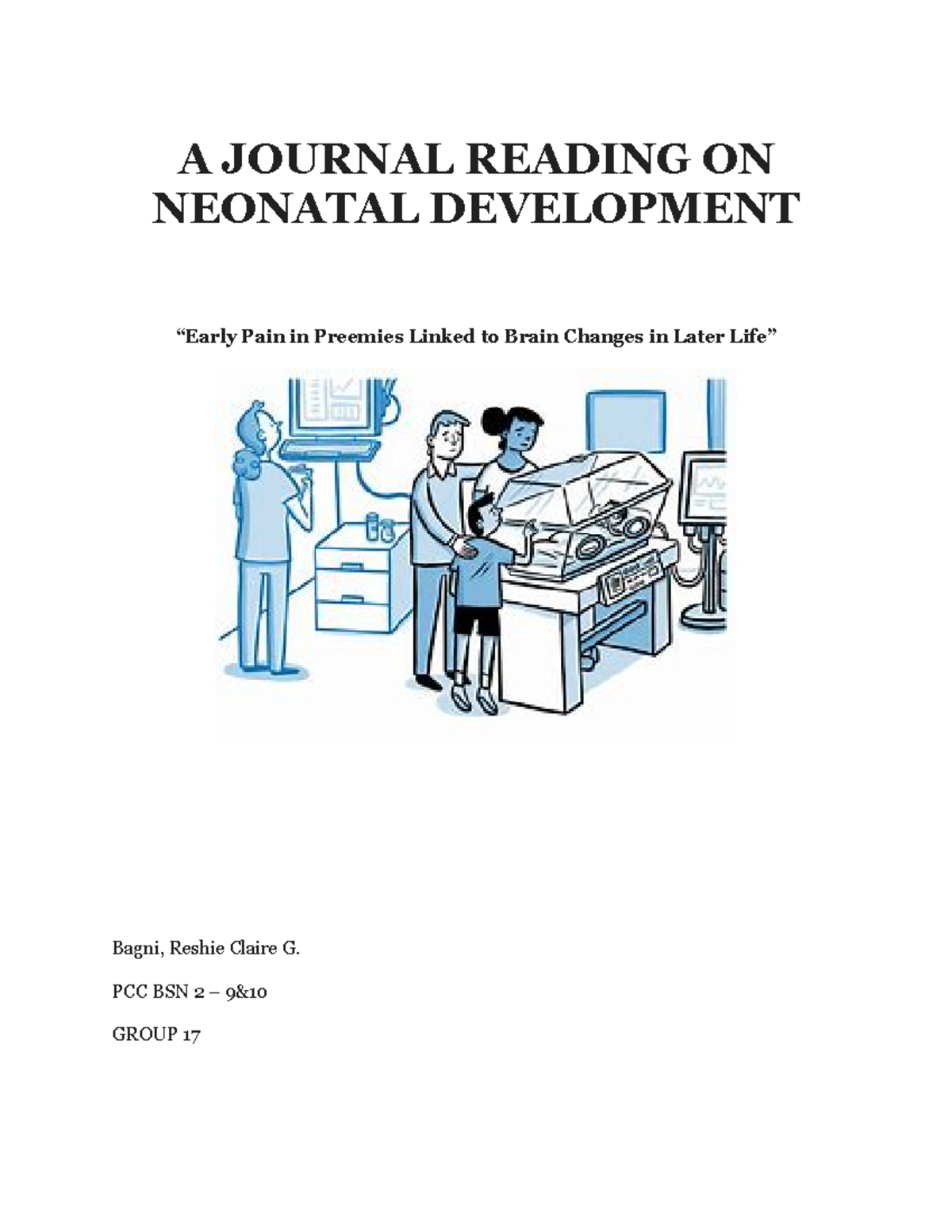 A Journal Reading ON Neonatal Development - A JOURNAL READING ON ...