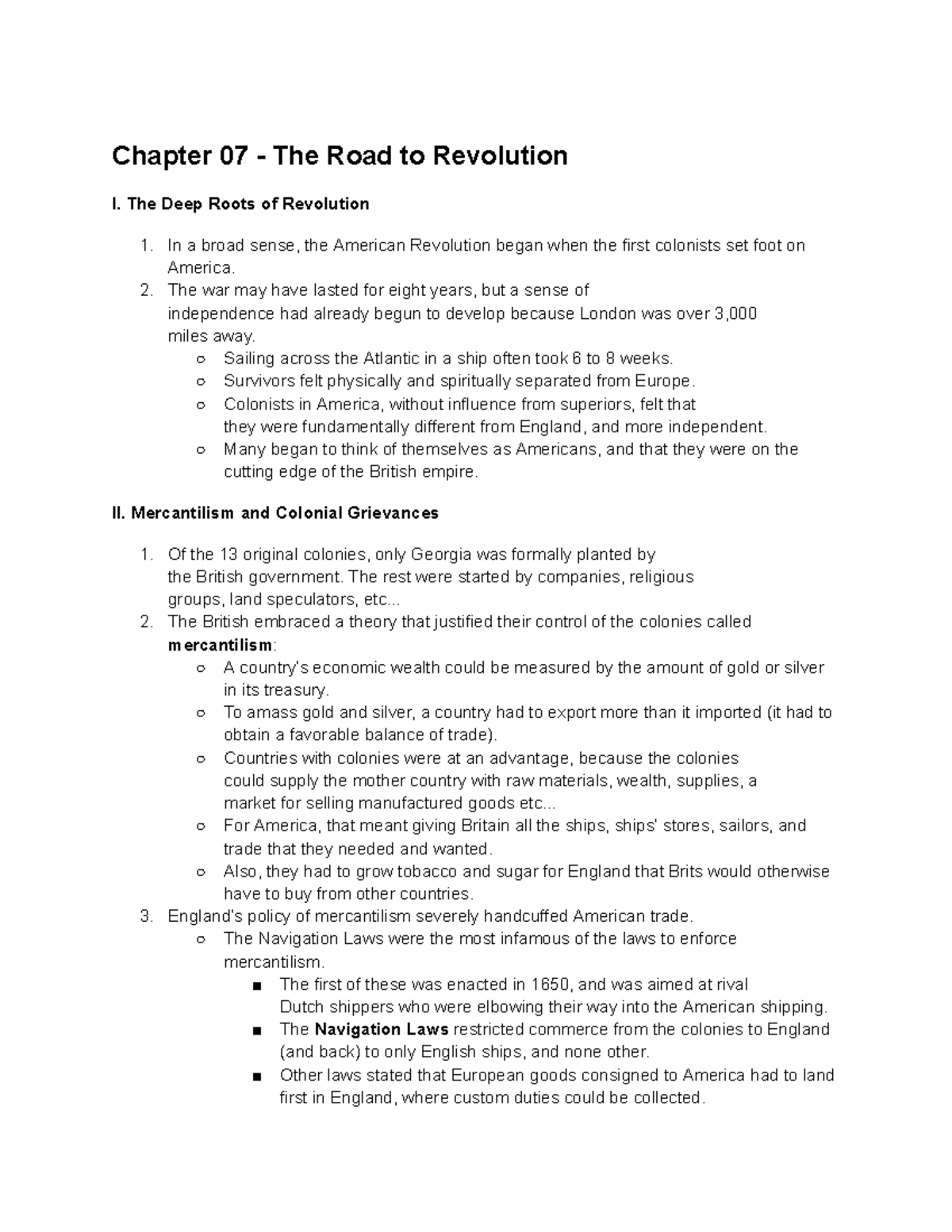 Apush Chapter 7 Outline 90 - iso7p8x