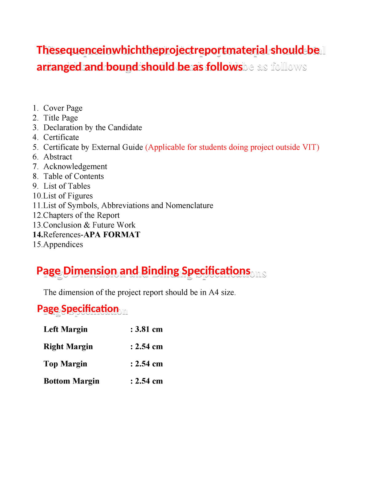 vit thesis format