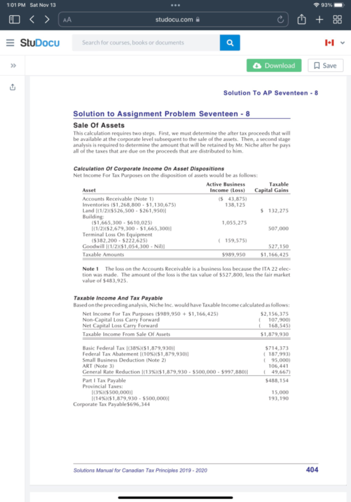 Image 3 - Answers to assignment problems 17 7 and 17 8. I got them from ...
