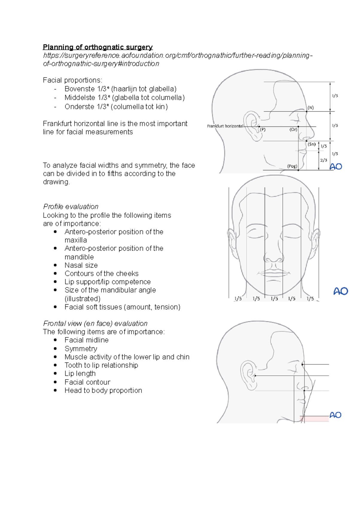 Planning of orthognatic surgery - Planning of orthognatic surgery ...