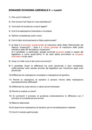 Quaderno esercizi Contabilità Corso di Economia Aziendale - Insegnamento di  ECONOMIA AZIENDALE I - Studocu