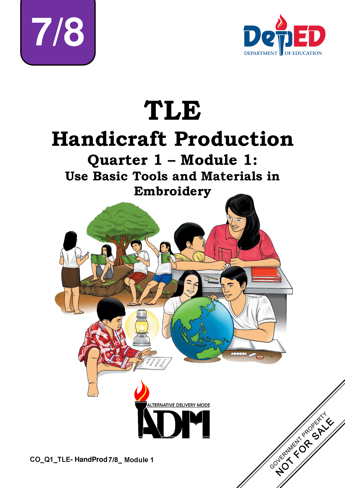 Handicraft - CO_Q1_TLE- HandProd 7/8_ Module 1 TLE Handicraft ...