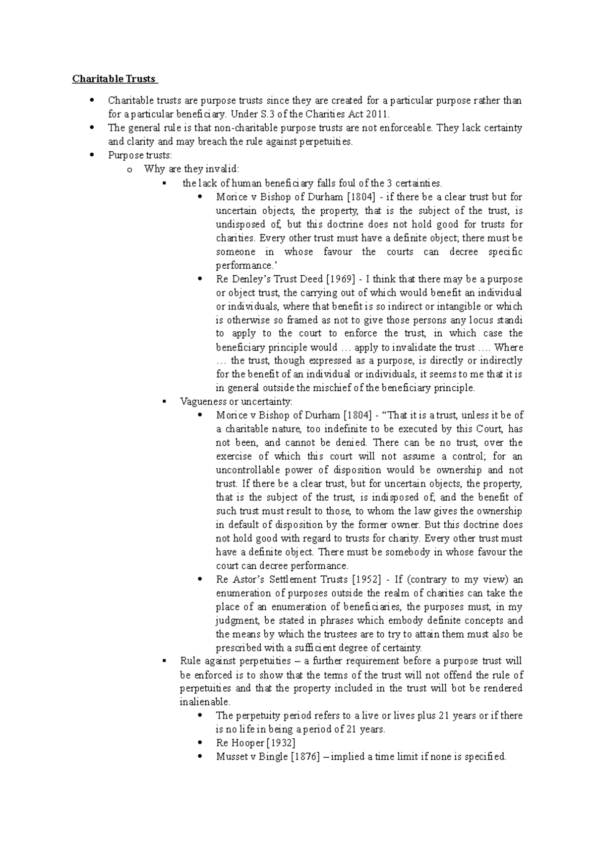 7-charitable-trusts-lecture-notes-7-charitable-trusts-charitable