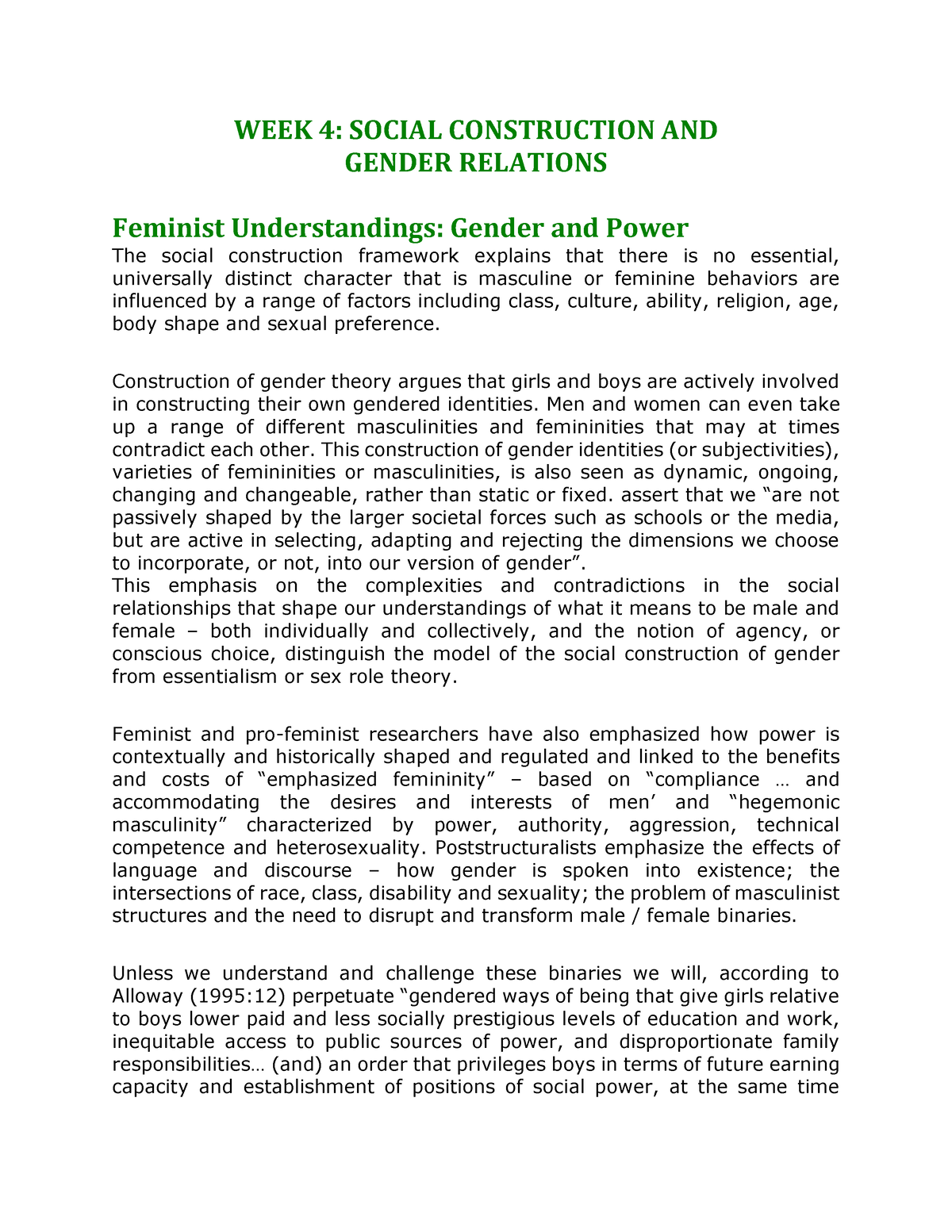 week-no-4-social-construction-of-gender-relations-week-4-social