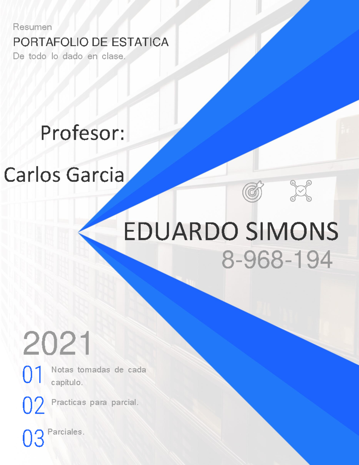 Portafolio de estatica Eduardo Simons - EDUARDO SIMONS 8 - 968 - 194 ...