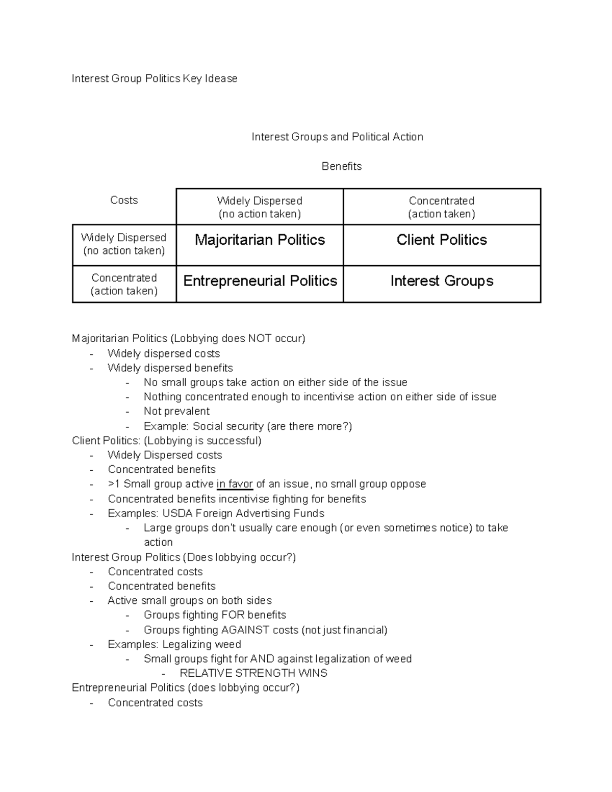 Us Politics: Key Developments - 3gkpu13
