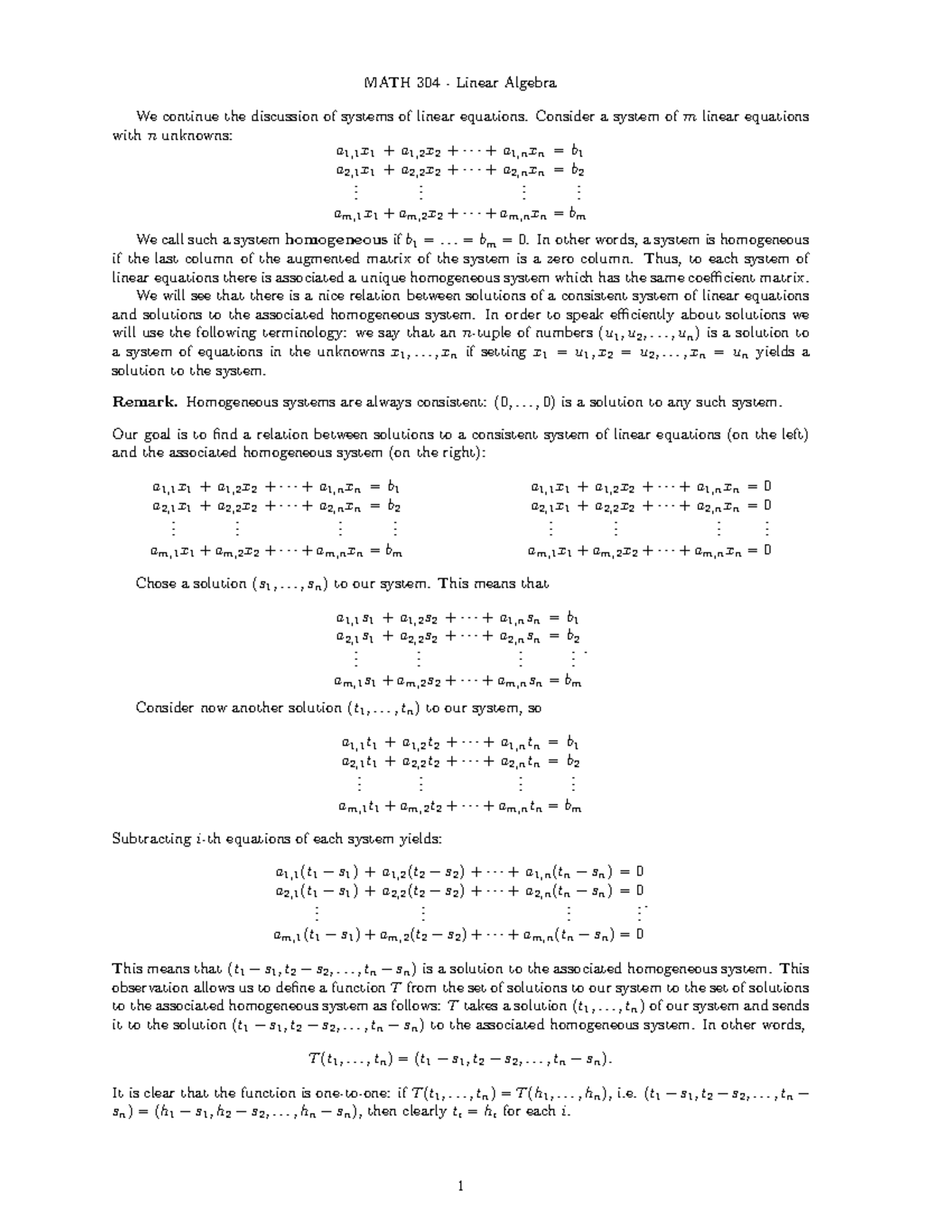 3 - 3.pdf - MATH 304 - Linear Algebra We continue the discussion of ...