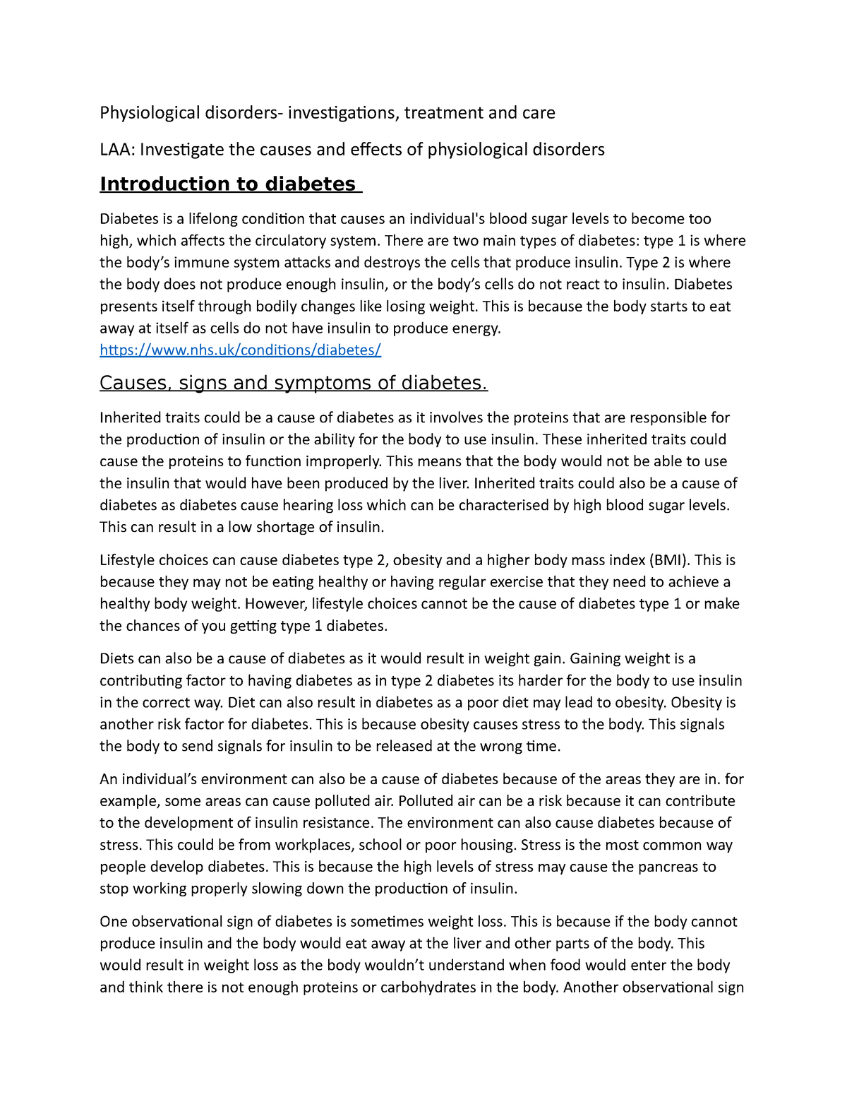 unit 14 assignment 1 applied science