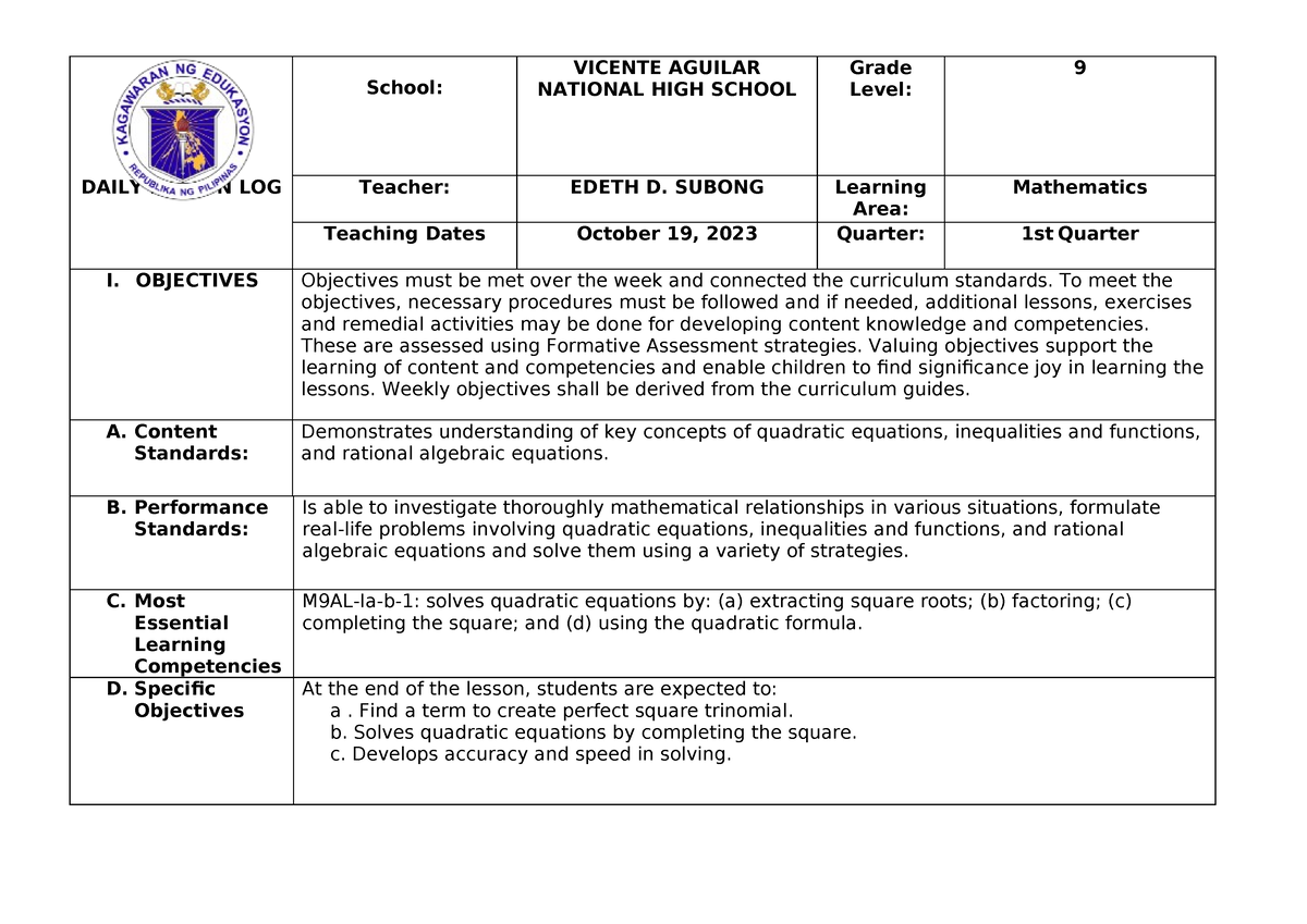 lesson-plan-2nd-summary-secondary-education-major-in-english-daily