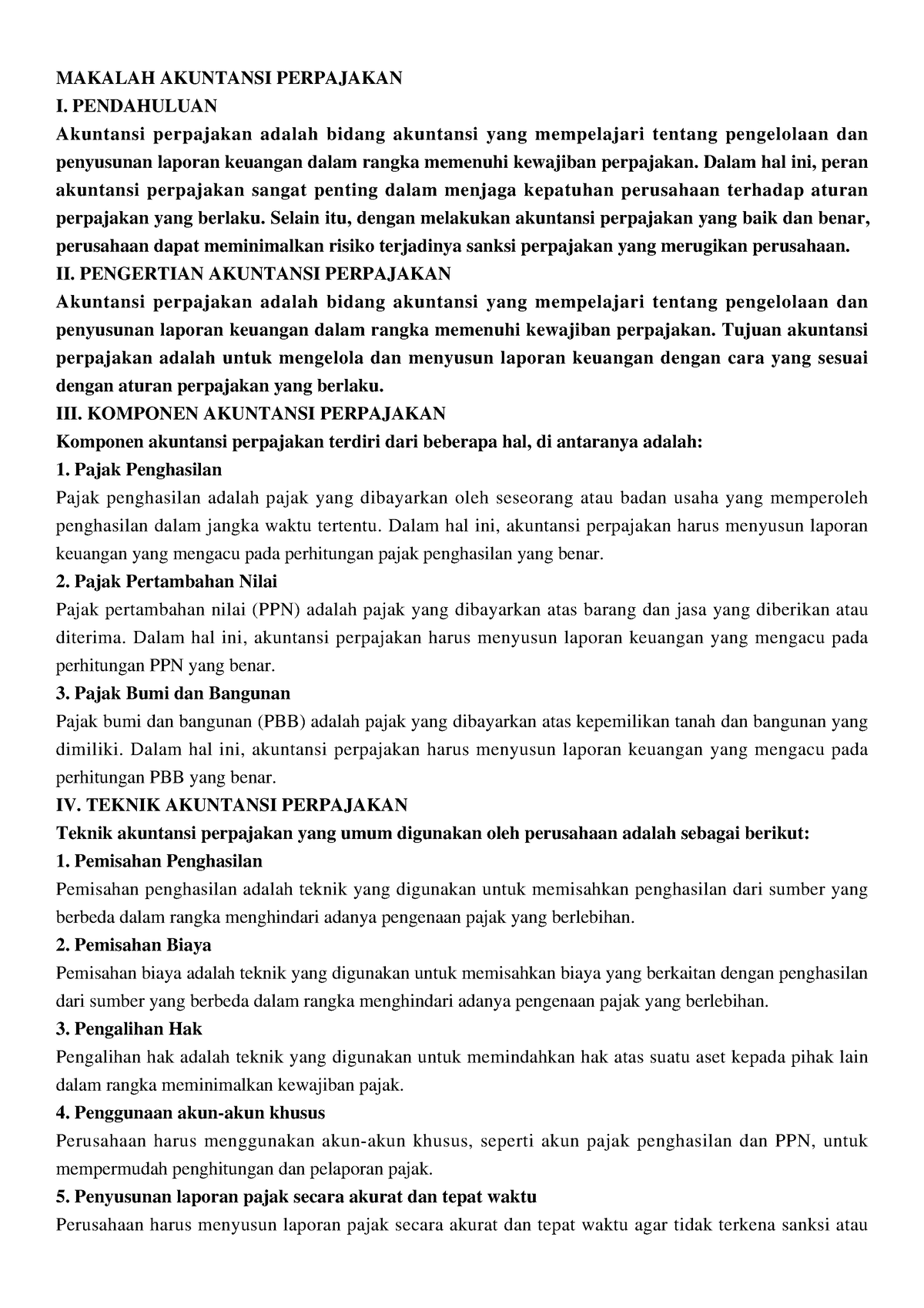 Akuntansi Perpajakan - Materi - MAKALAH AKUNTANSI PERPAJAKAN I ...