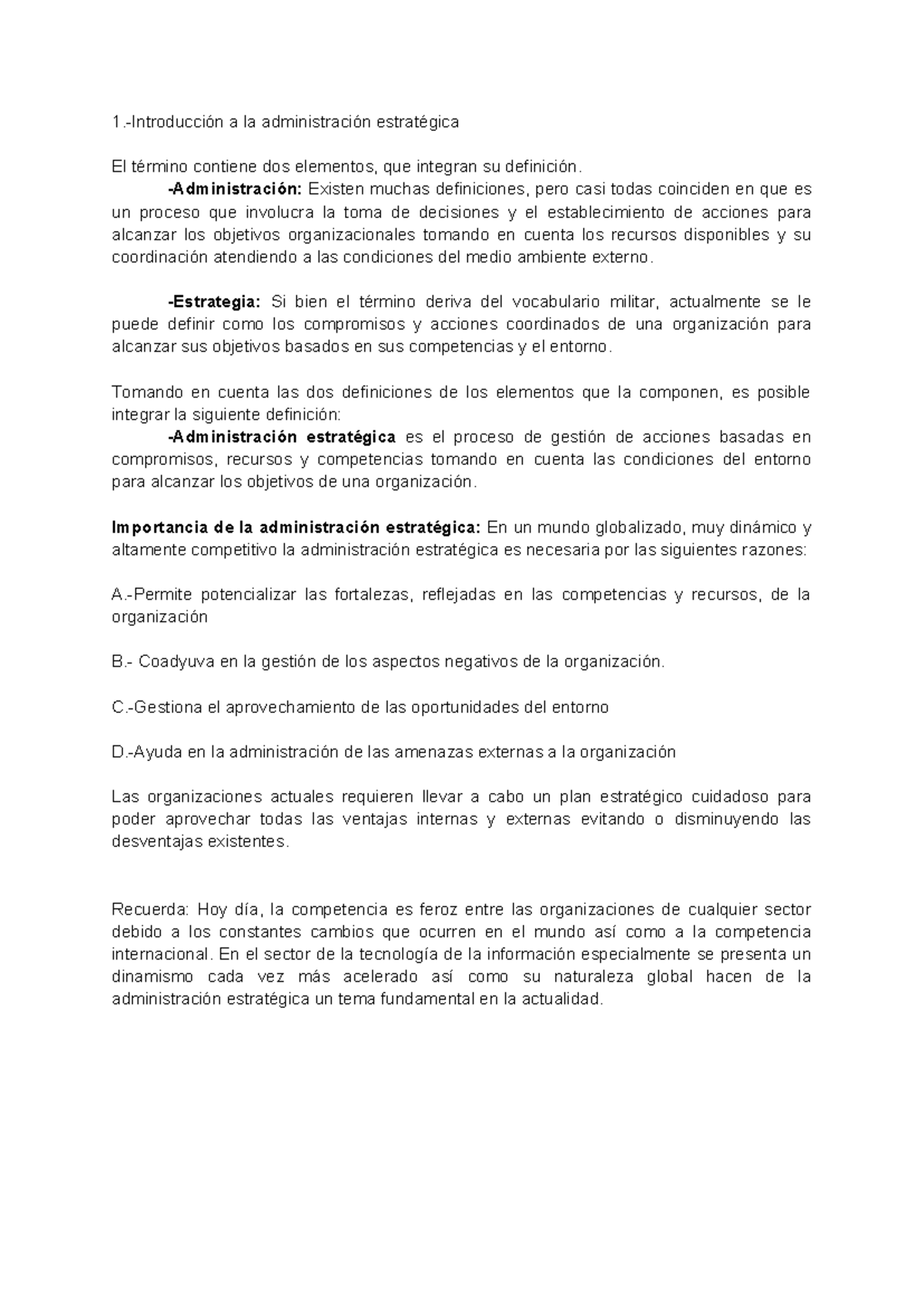 1.-Introducción a la administración estratégica - 1.-Introducción a la ...