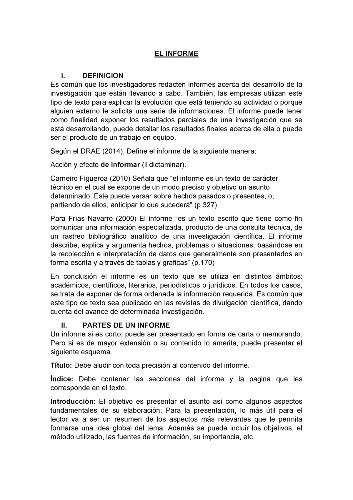 Informe Expositivo Modelo De Informe Demostrativo Modelo De Informe